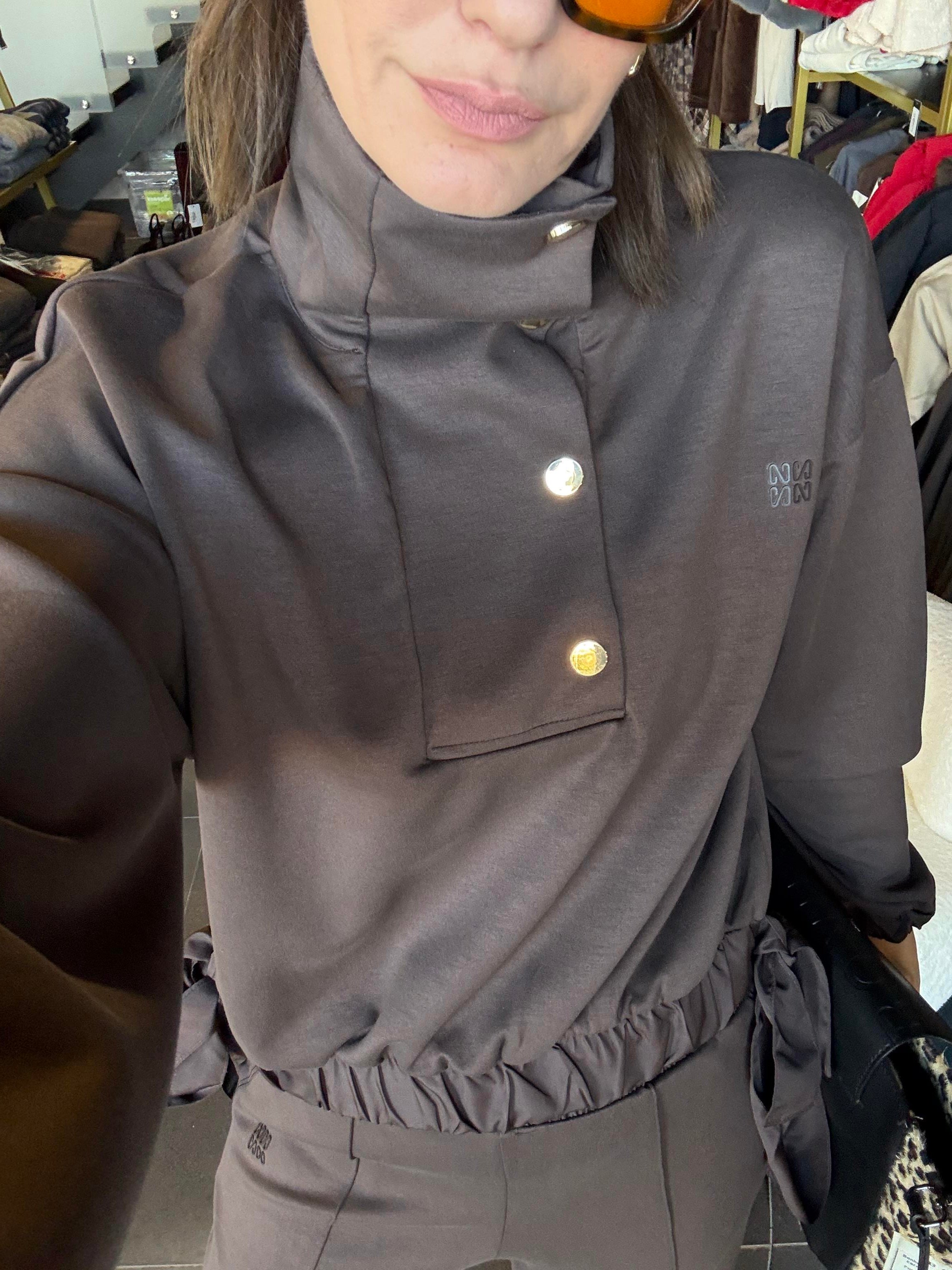 Work Modal Çıtçıt Detaylı Alt Üst Premium Takım