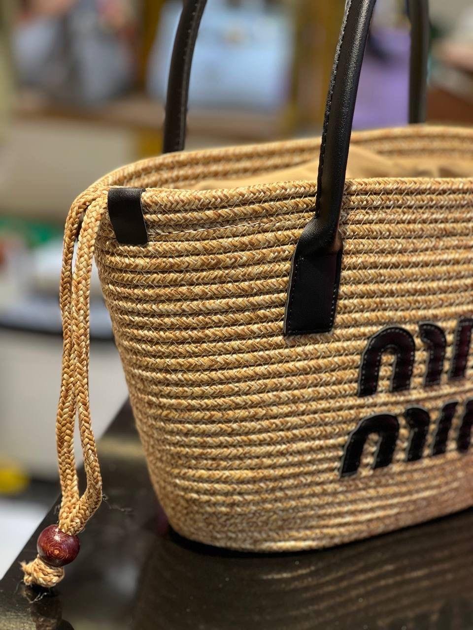 Woven New Bag Black