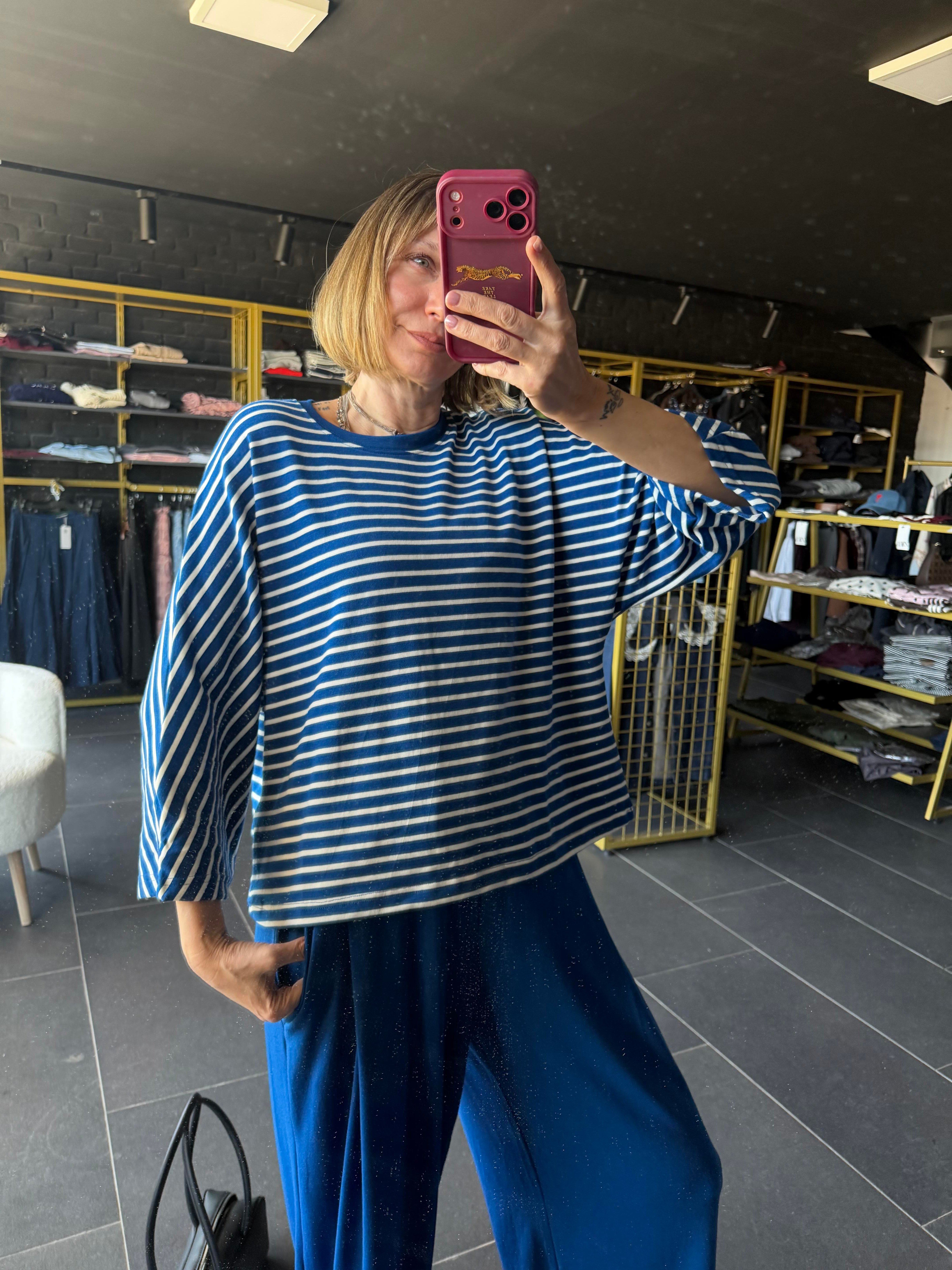 Yarasa Kol Çizgili Basic