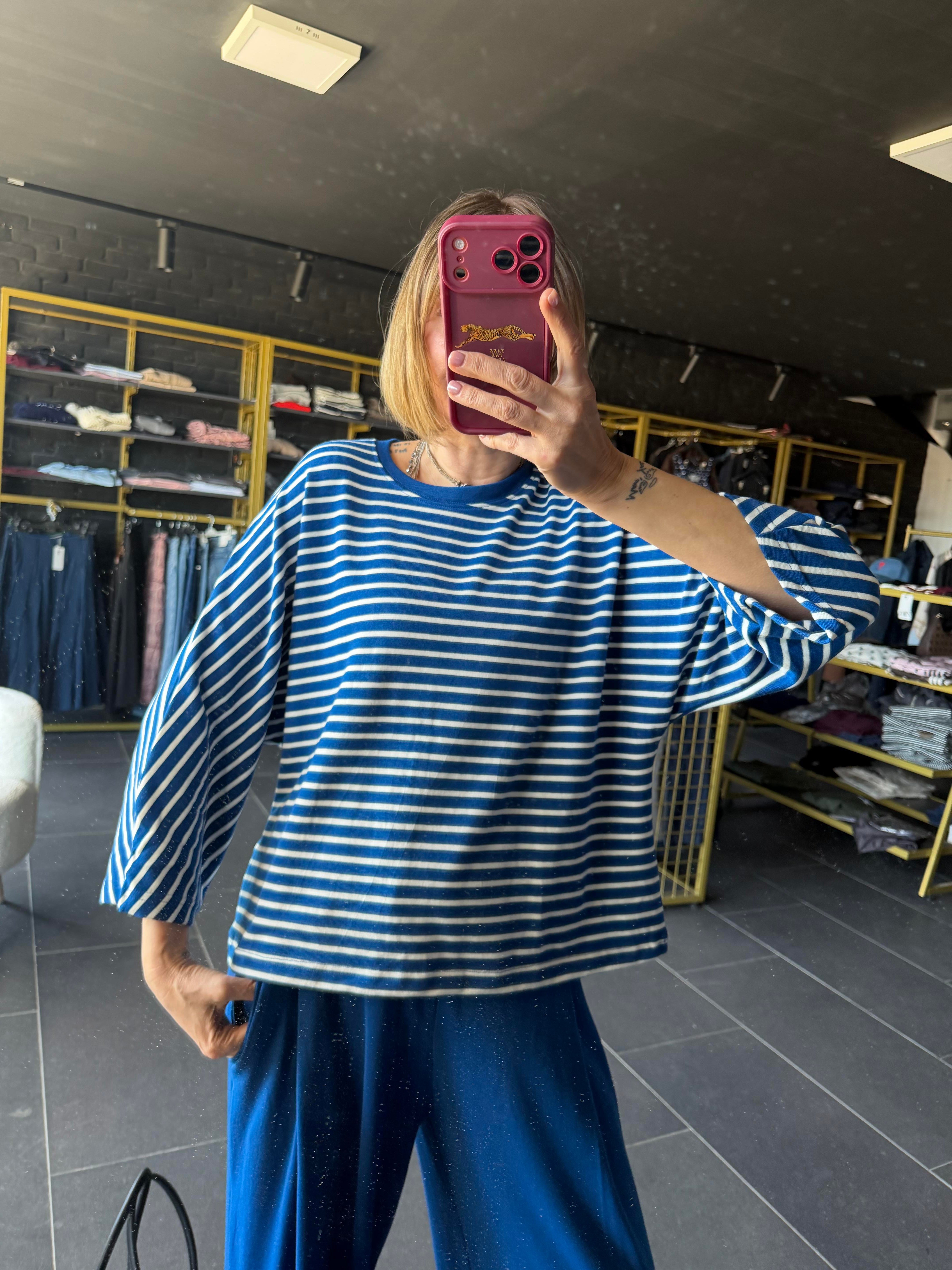 Yarasa Kol Çizgili Basic