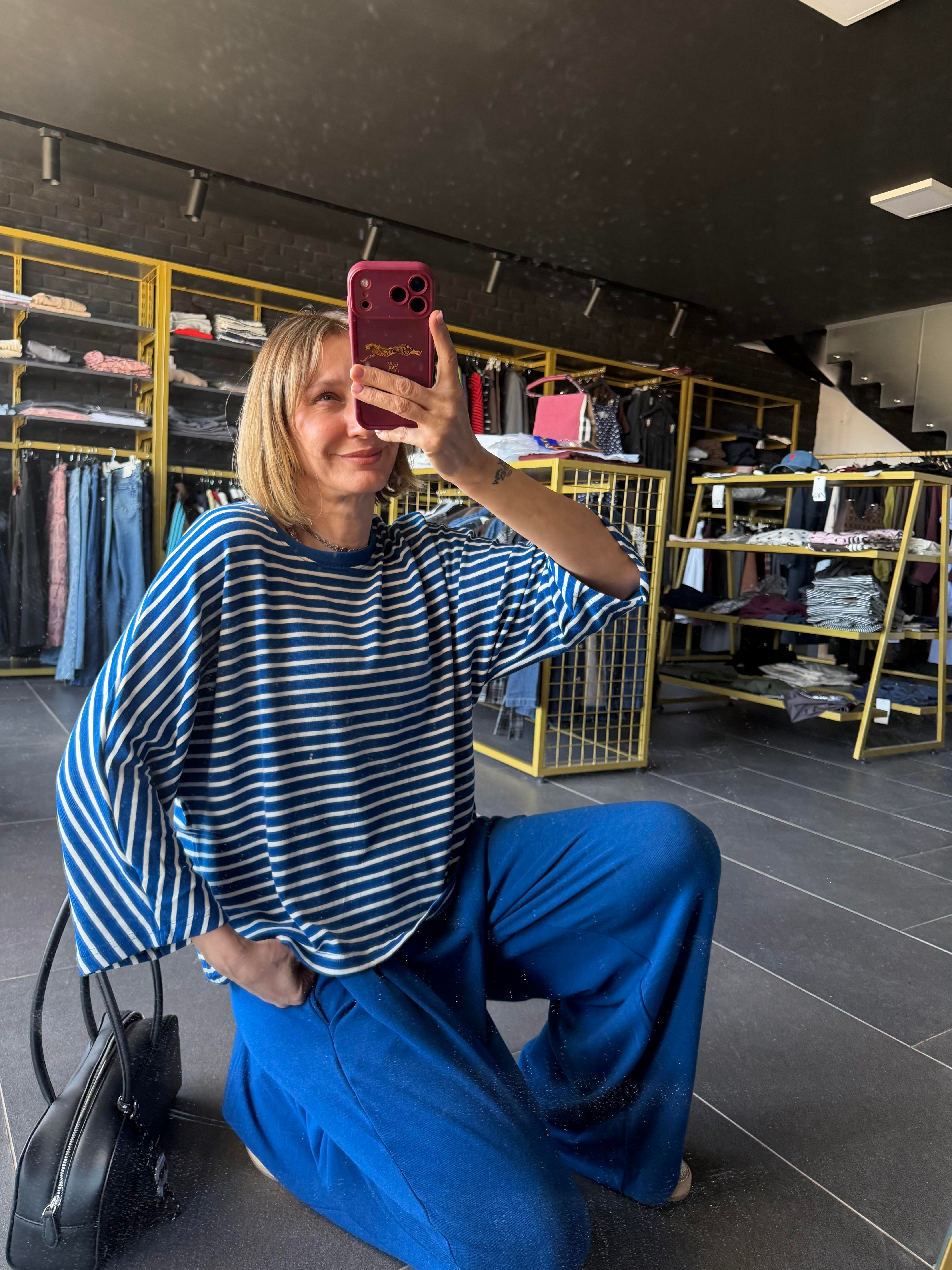 Yarasa Kol Çizgili Basic