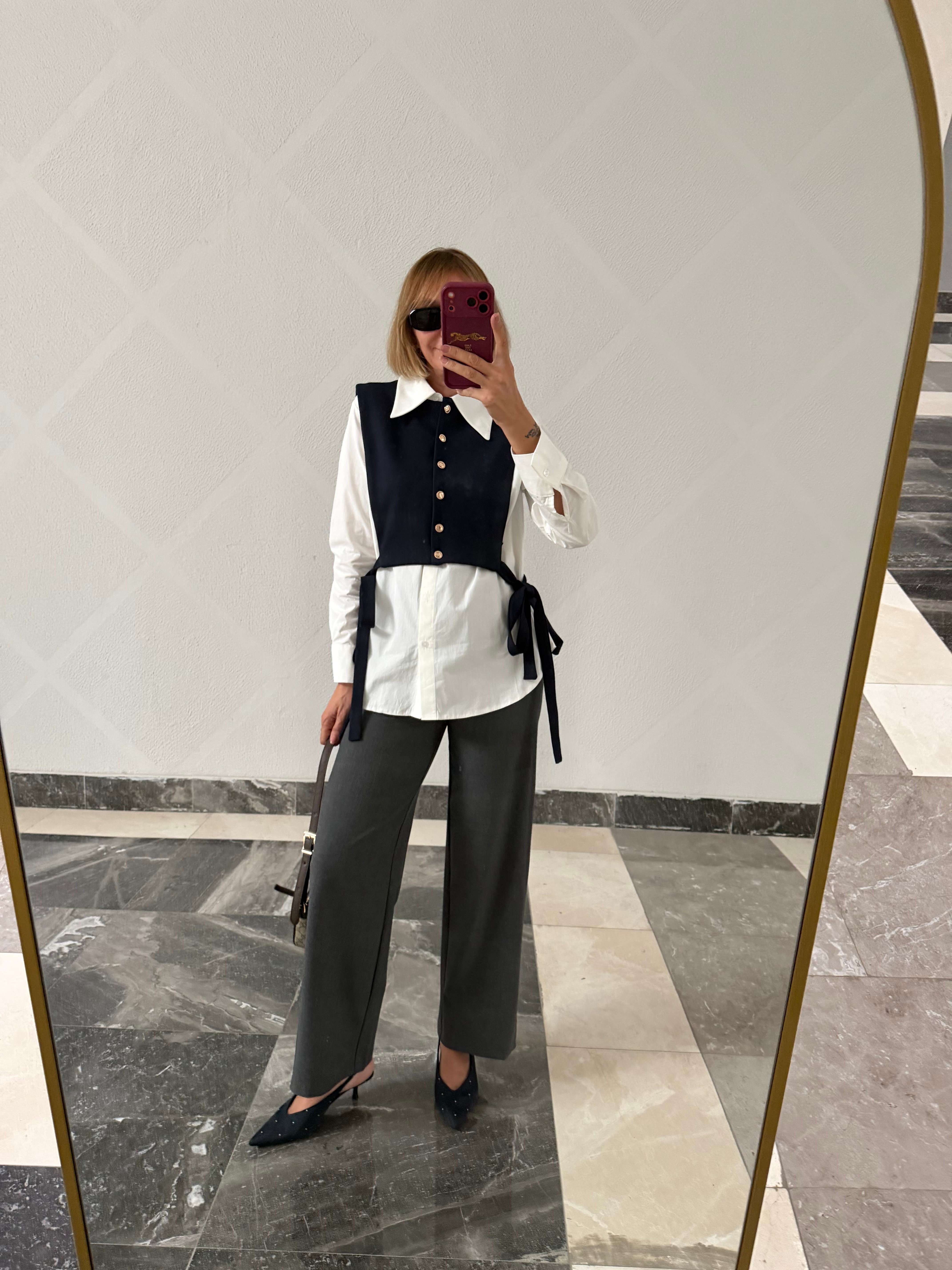 Yelek Gömlek Tasarım Model
