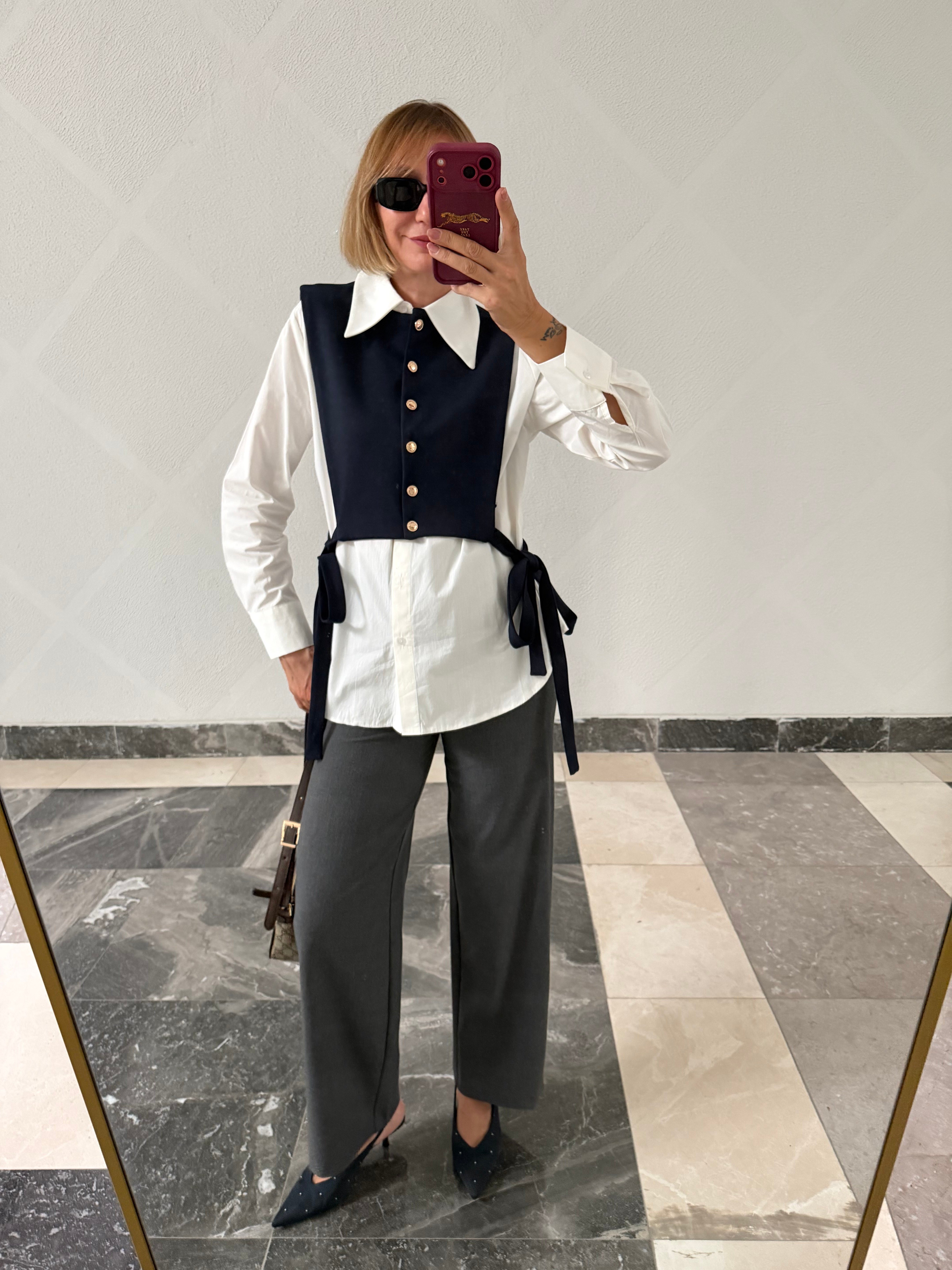 Yelek Gömlek Tasarım Model