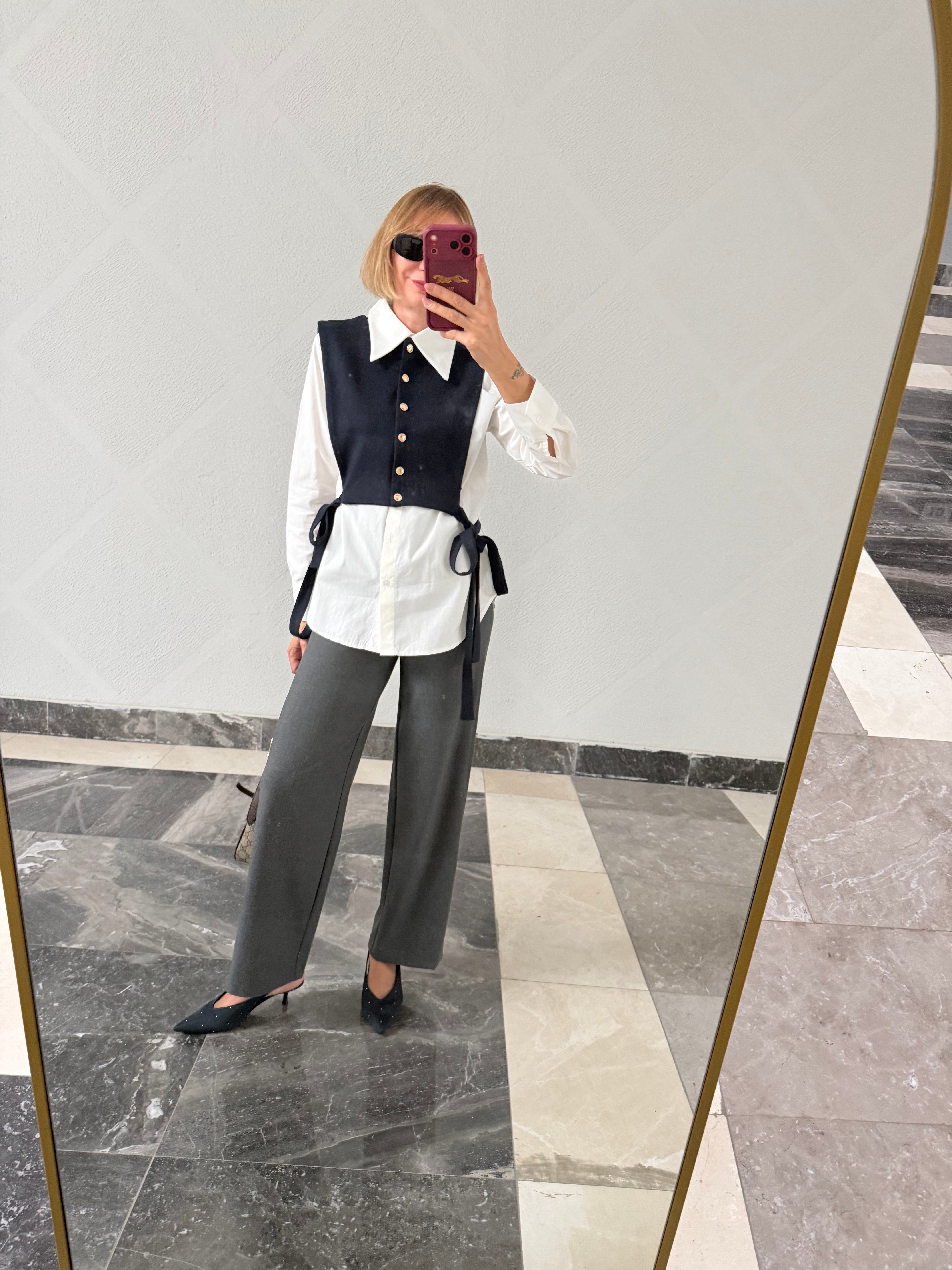 Yelek Gömlek Tasarım Model