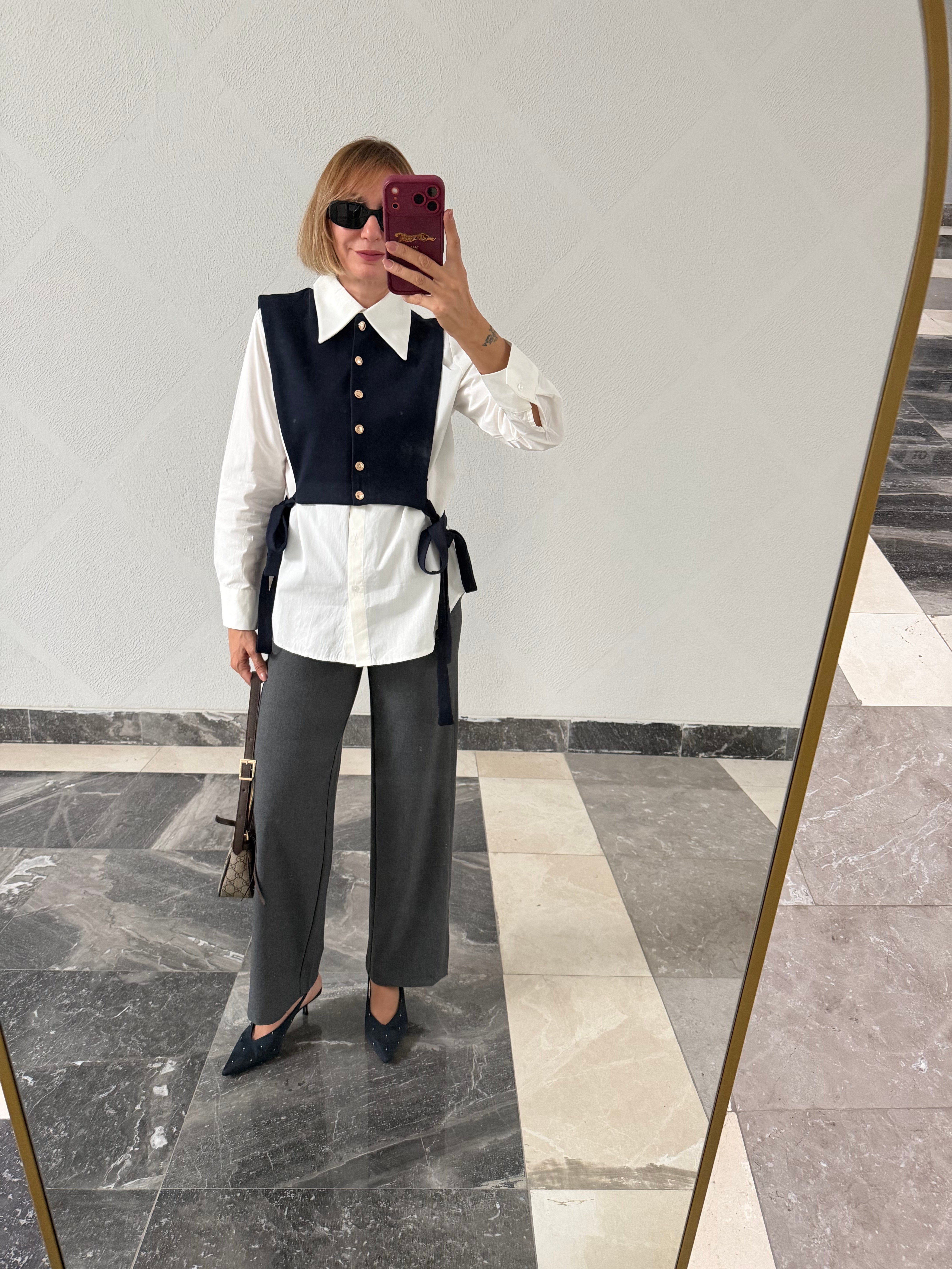 Yelek Gömlek Tasarım Model