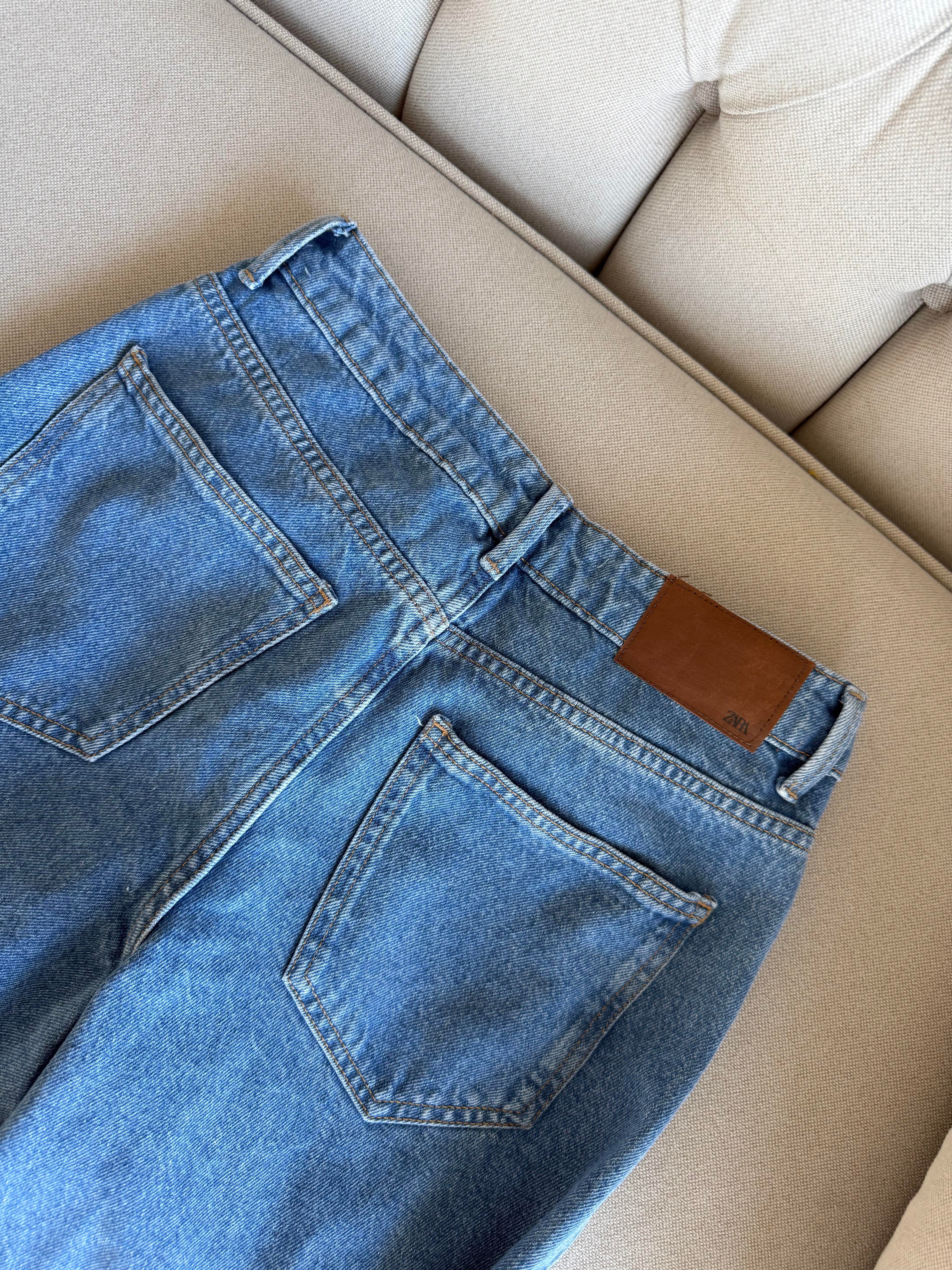 Zr Açık Mavi Dikişli Jean