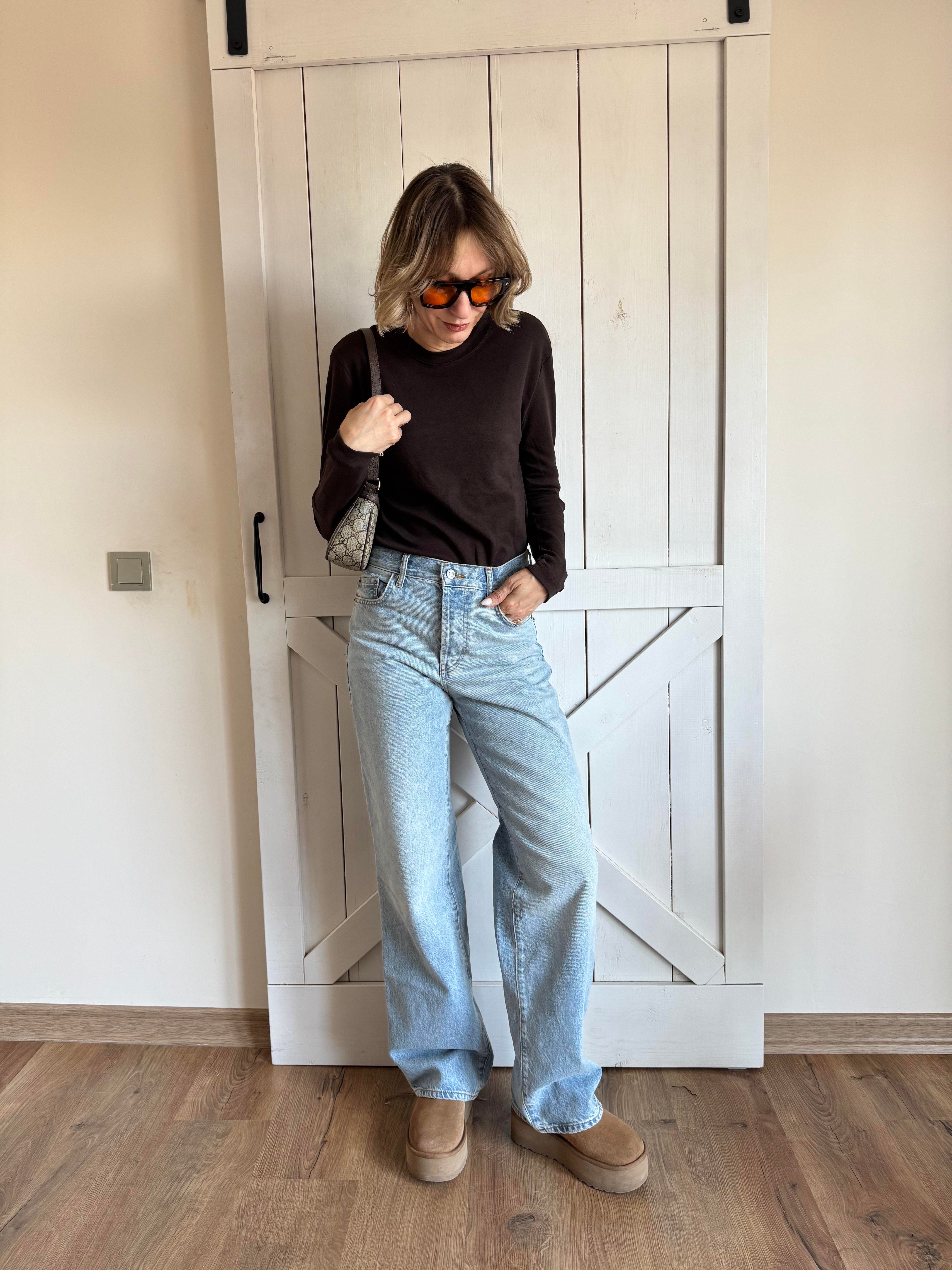 Zr Buz Mavi Palazzo Jean