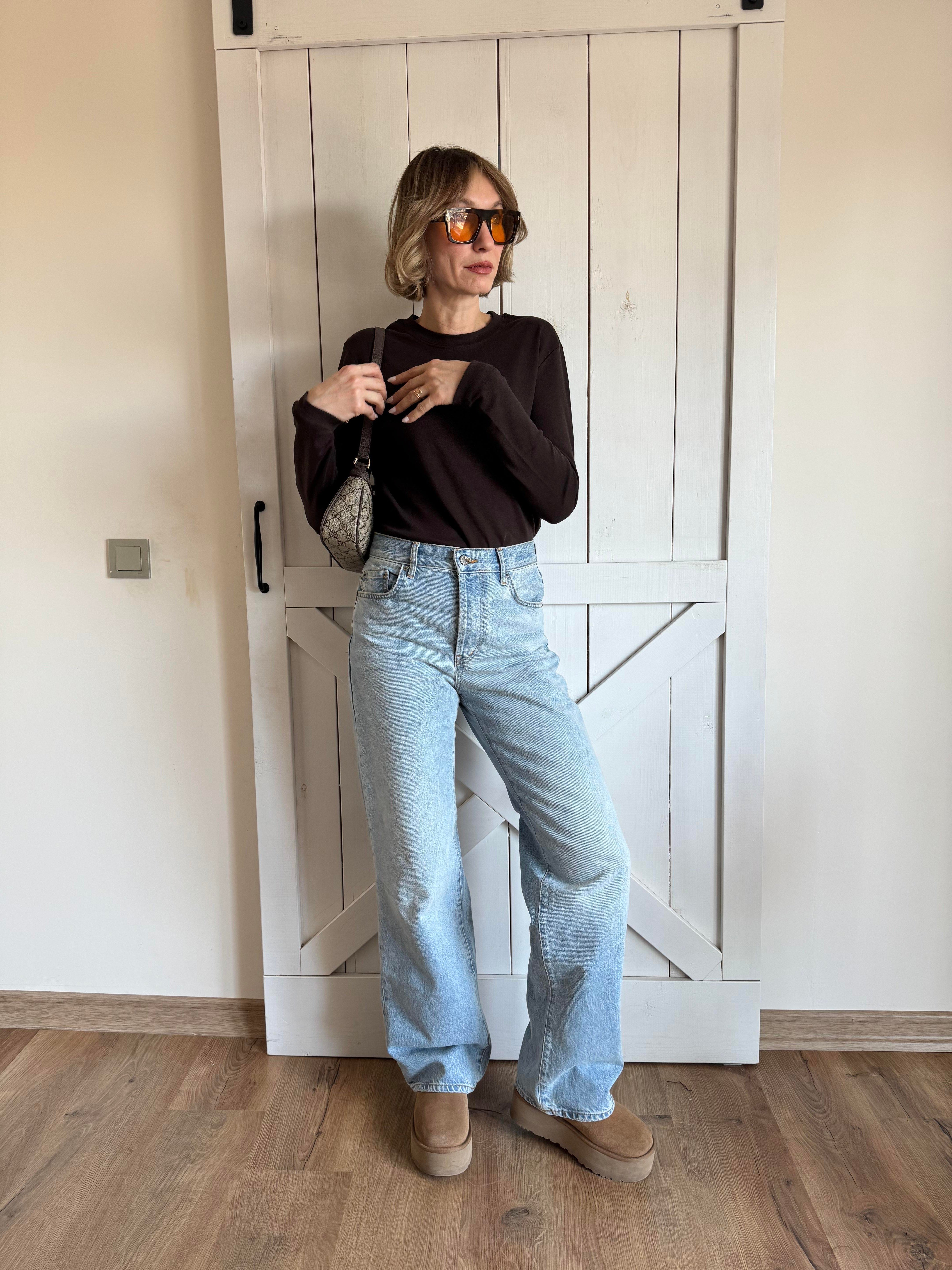 Zr Buz Mavi Palazzo Jean