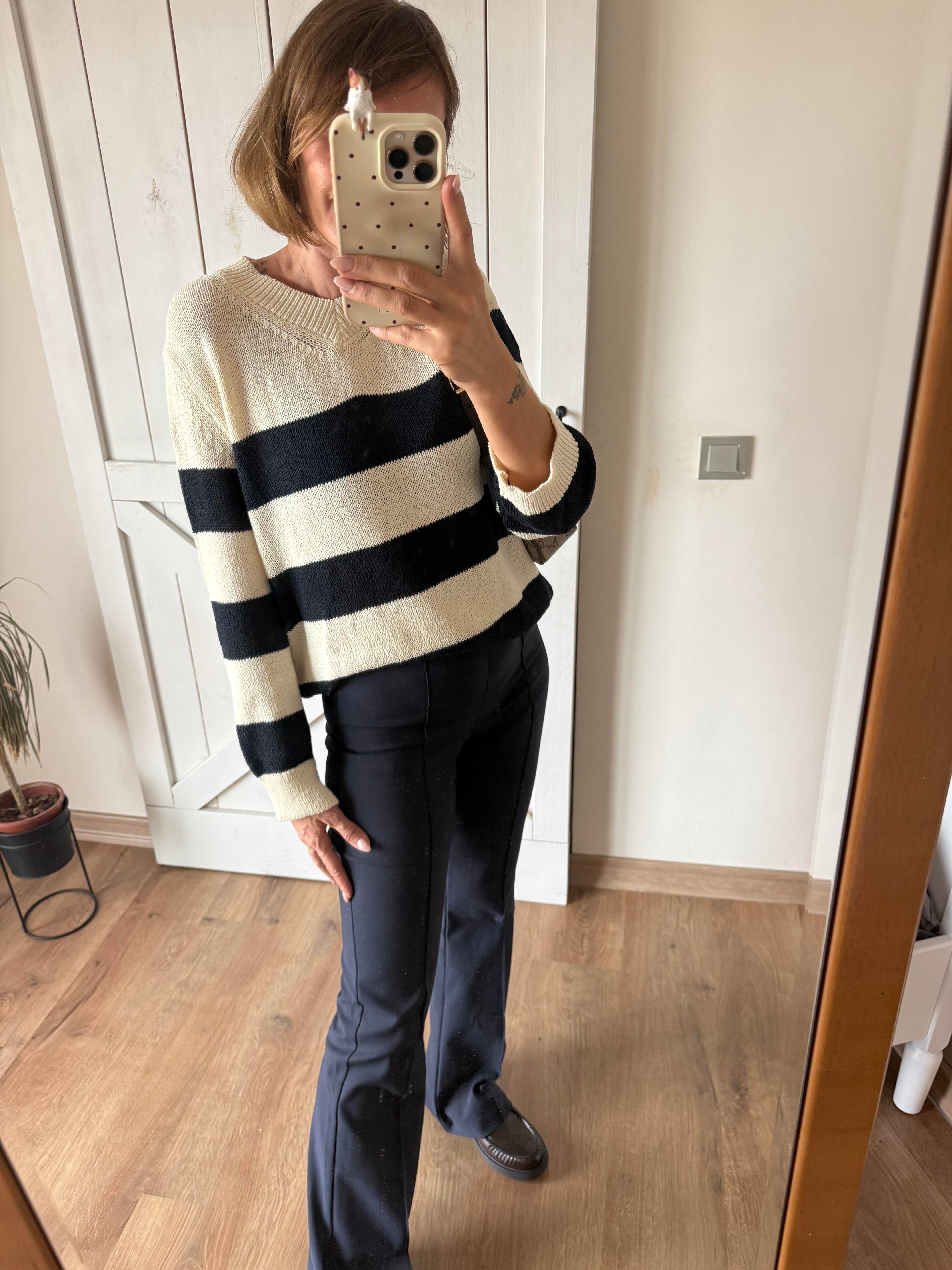 Zr Çima Dikişli Hafif İspanyol Lacivert Pantolon