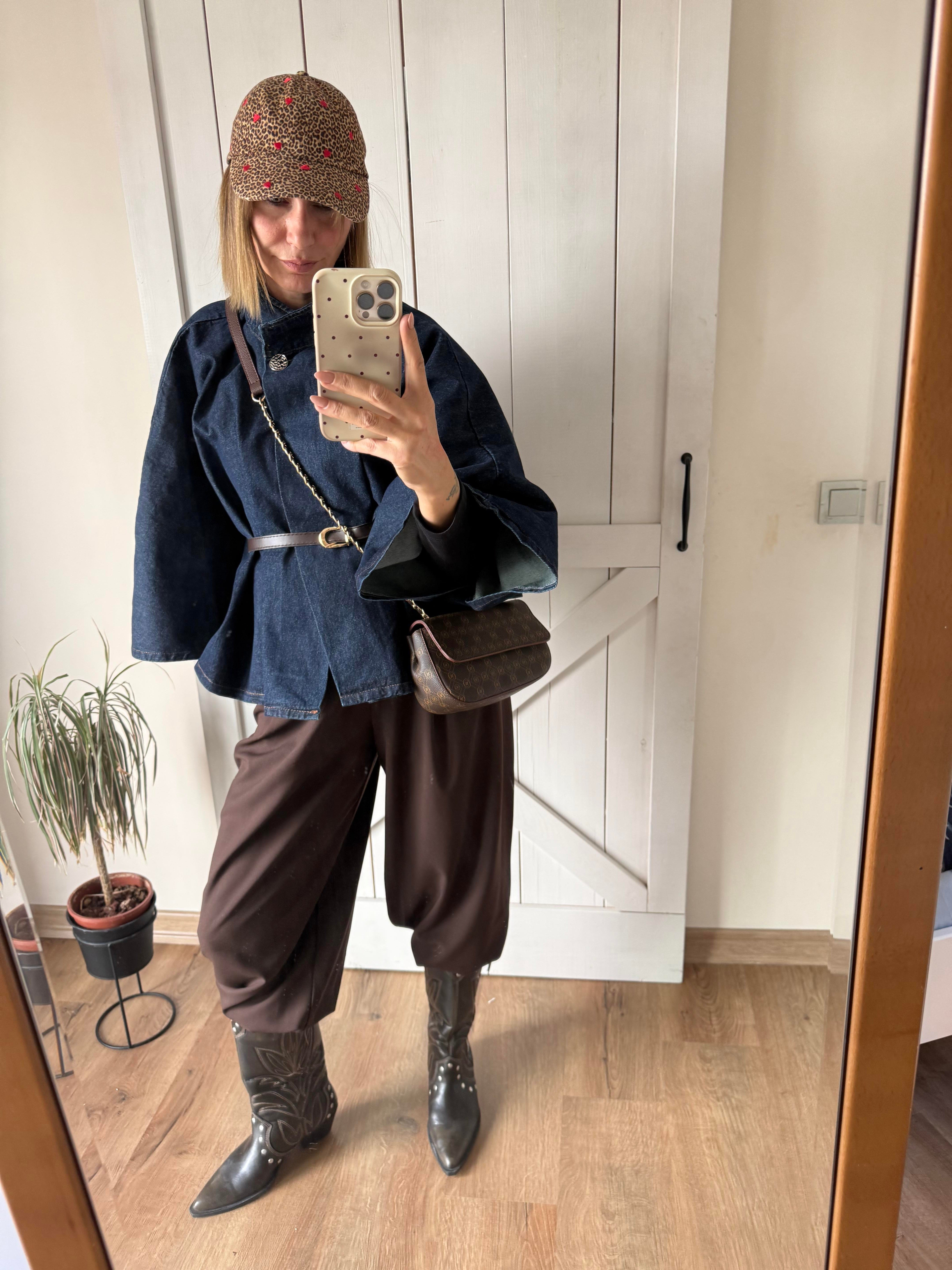 Zr Denim Kemerli Panço