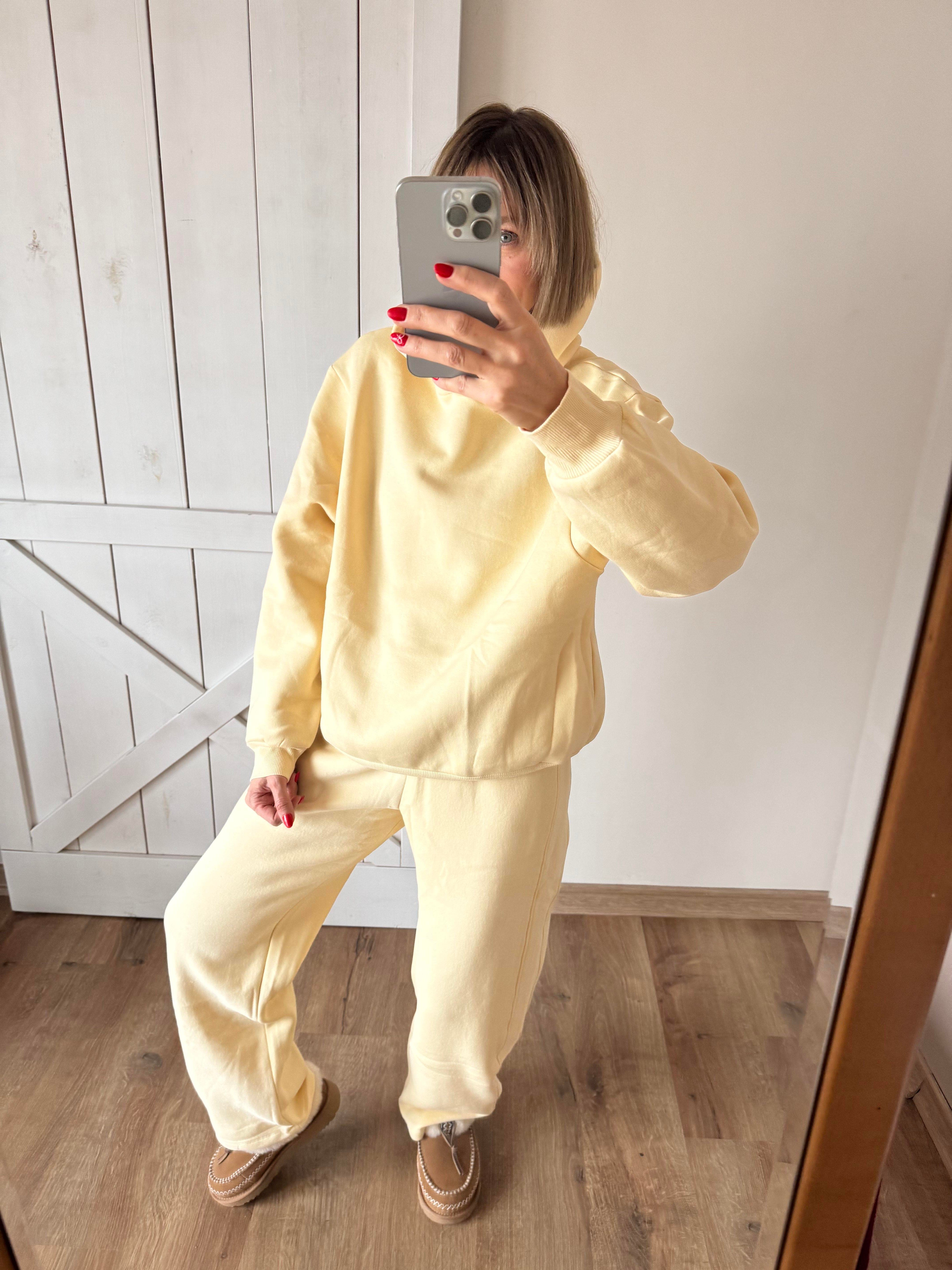 Zr Eşofman Takımı Açık Sarı