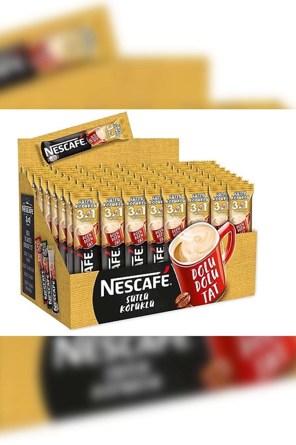 Nescafe 3'Ü 1 Arada Sütlü Köpüklü