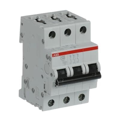 ABB 2CDS253001R0404 - Otomatik Sigorta, C 3 X 40A, 6 Ka S203