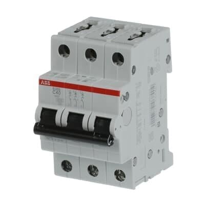 ABB 2CDS253001R0404 - Otomatik Sigorta, C 3 X 40A, 6 Ka S203