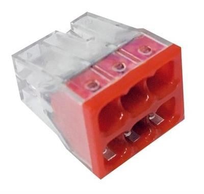 GWEST G-3505 GW 2,5-6 GEÇMELİ BUAT KLEMENS KIRMIZI 100 ADET