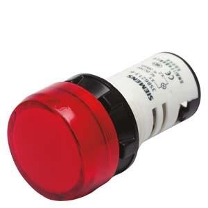 SIEMENS 3SB6216-6AA40-1AA0 - Sinyal Lambası, Ø22, Yeşil   (Led-230VAc) 3SB