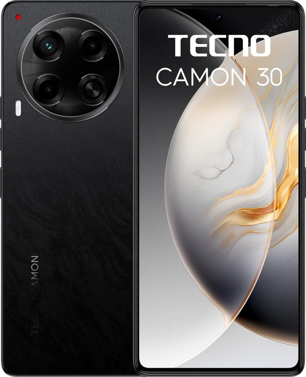 TecnoTECNO Camon 30 256 8+8 CL6 (TECNO Türkiye Garantili) Siyah