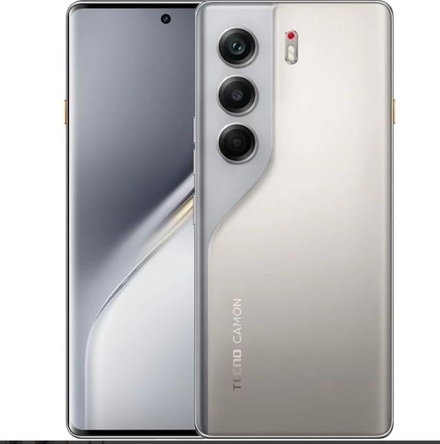 TecnoTecno Camon 40 Pro 256 8+8 GB Ram 5G (Tecno Türkiye Garantili) Titanyum Grisi