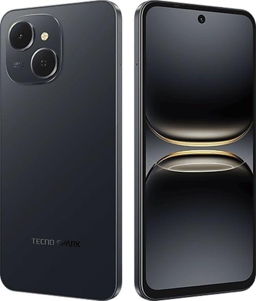 TecnoTecno Spark 40C 128 4 GB (TECNO Türkiye Garantili) Siyah