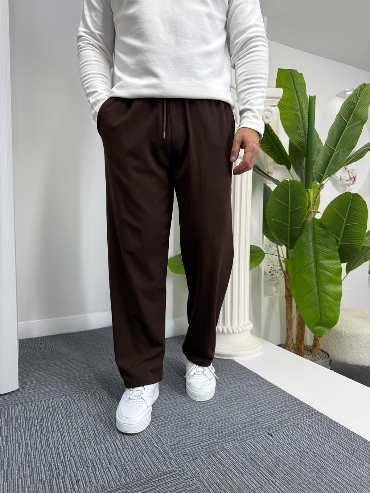 Acı Kahve GG Baggy Gabardin Pantolon