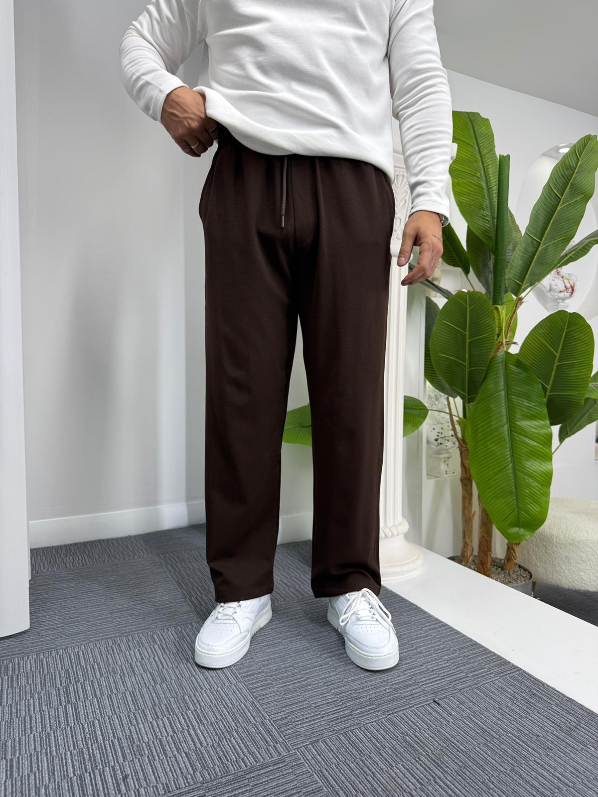 Acı Kahve GG Baggy Gabardin Pantolon