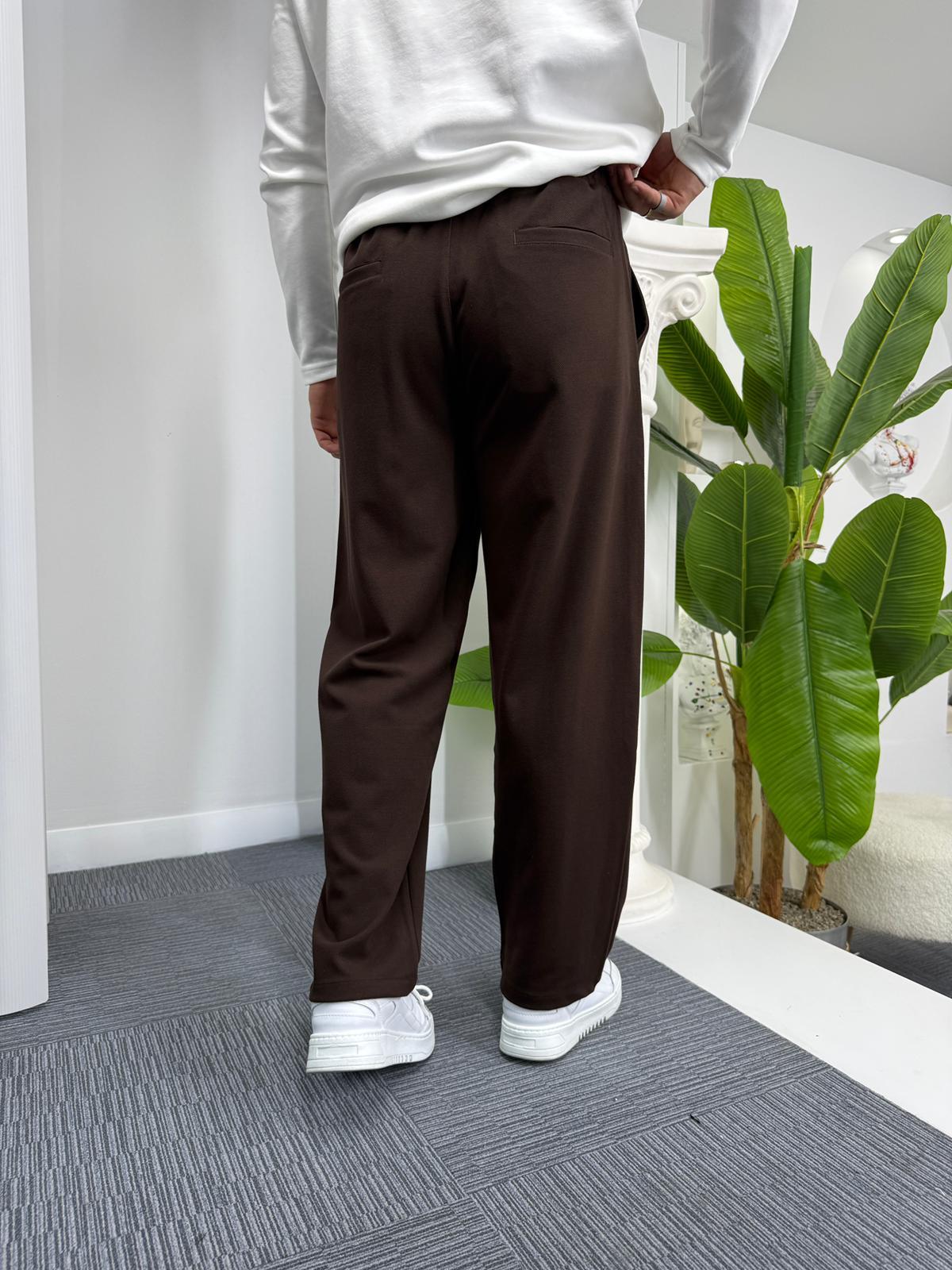 Acı Kahve GG Baggy Gabardin Pantolon