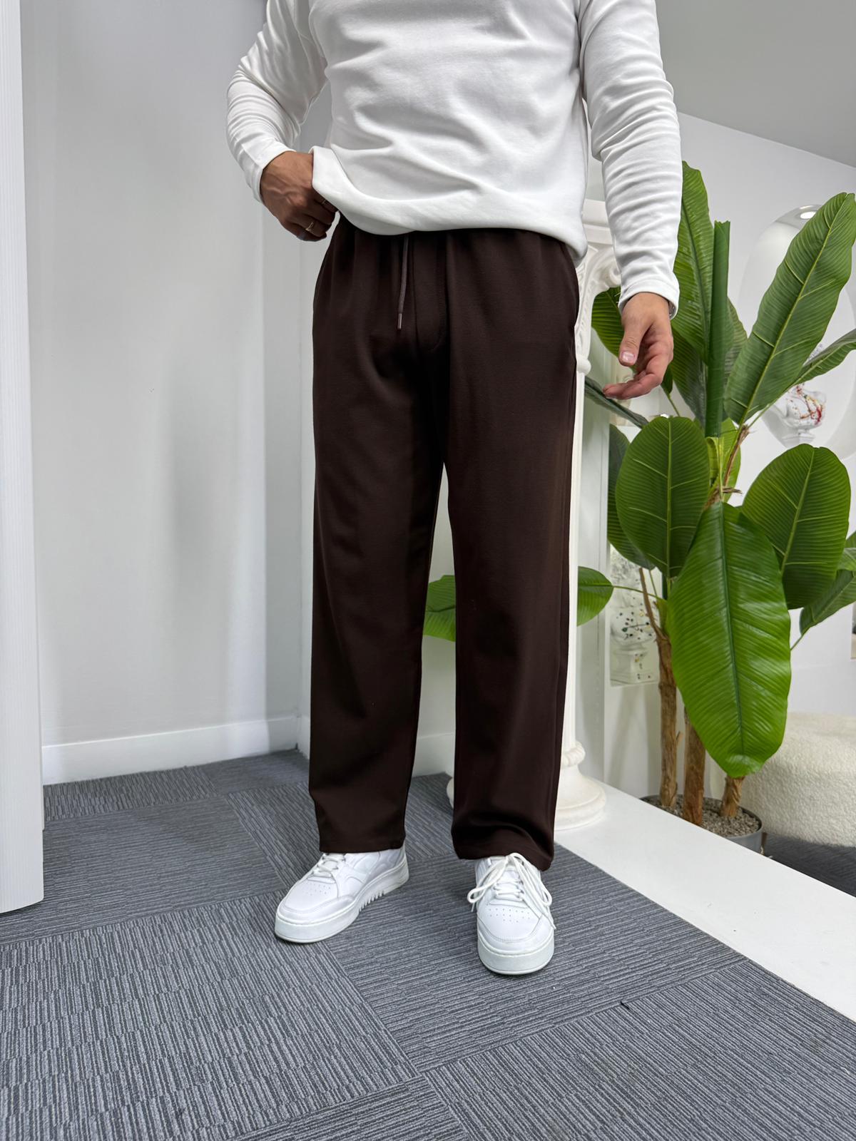 Acı Kahve GG Baggy Gabardin Pantolon