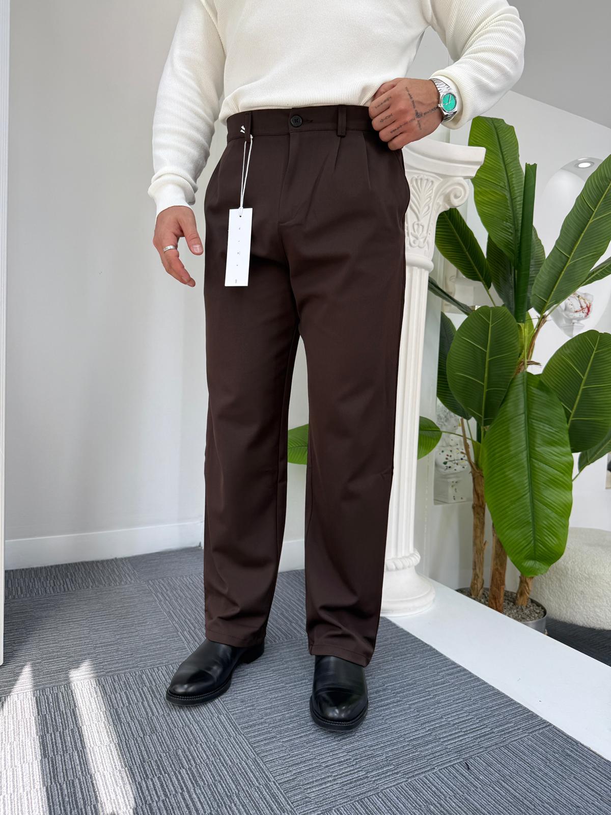 Acı Kahve GG Premium Baggy Kumaş Pantolon
