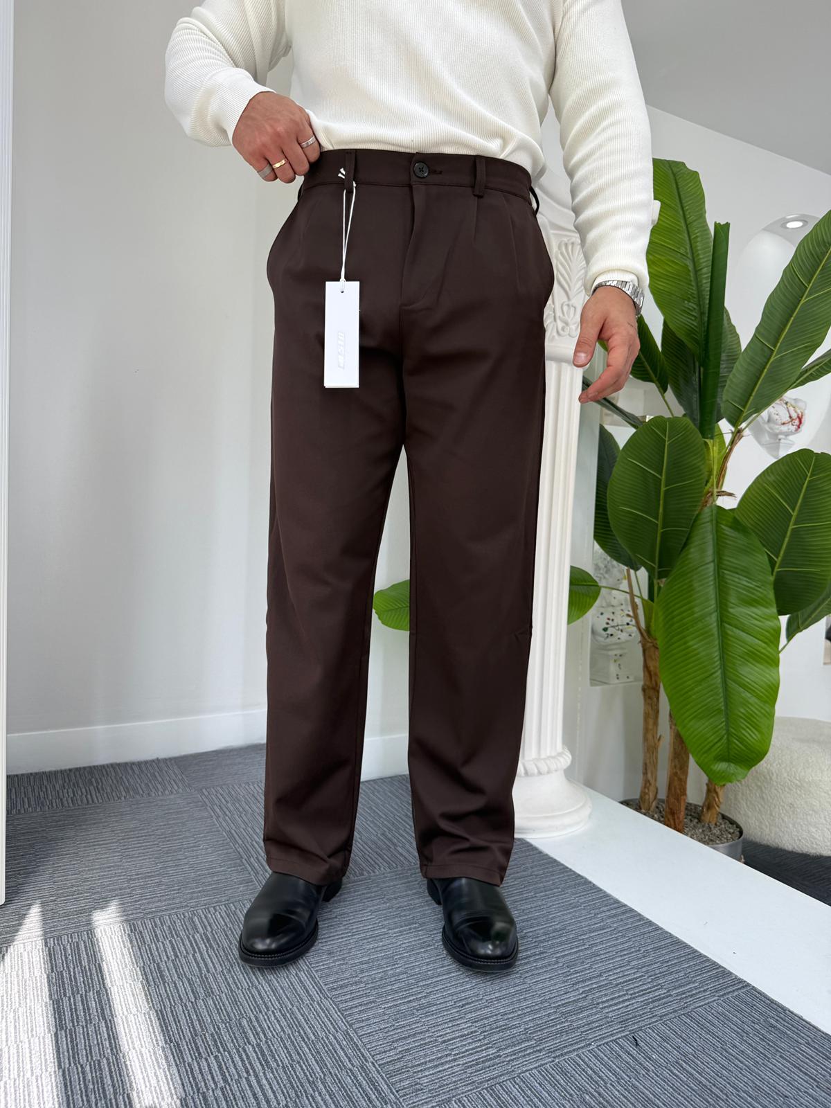 Acı Kahve GG Premium Baggy Kumaş Pantolon