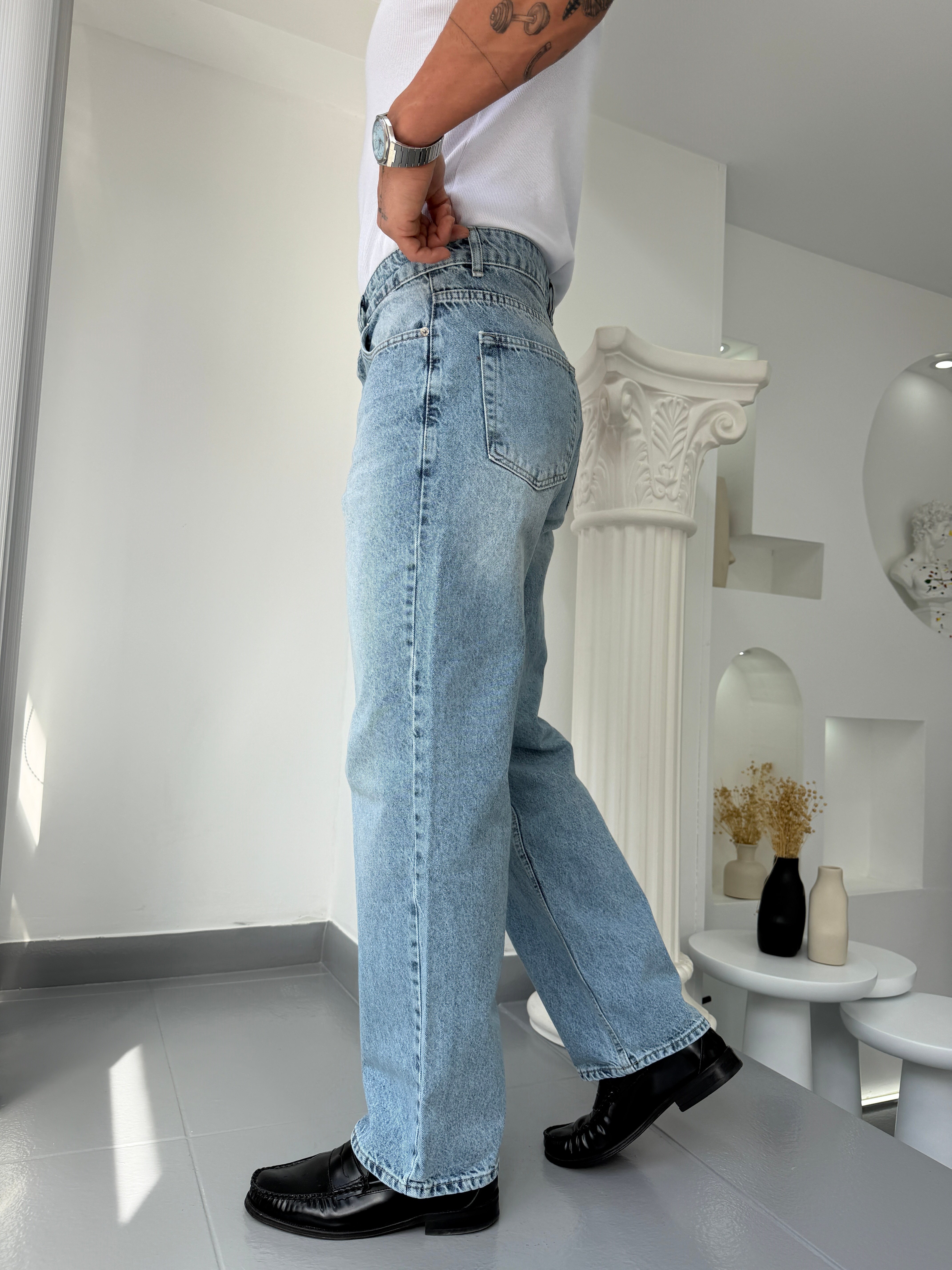 Açık Mavi GG Basic Regular Jean