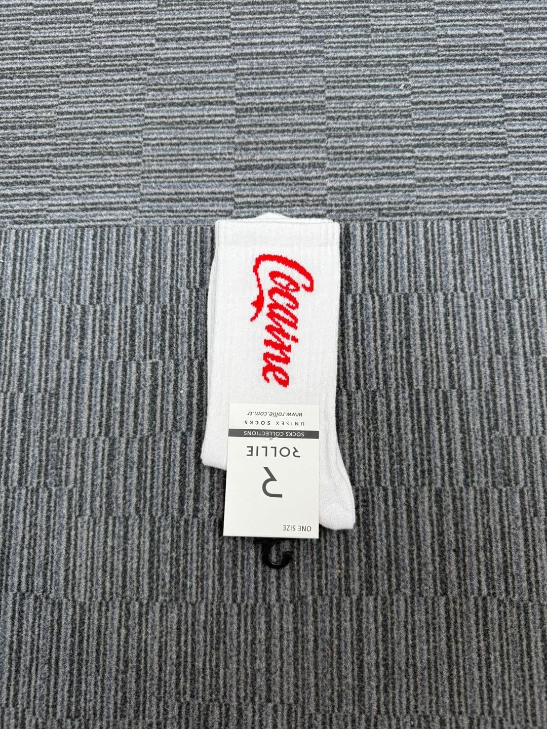 Beyaz Coco Çorap