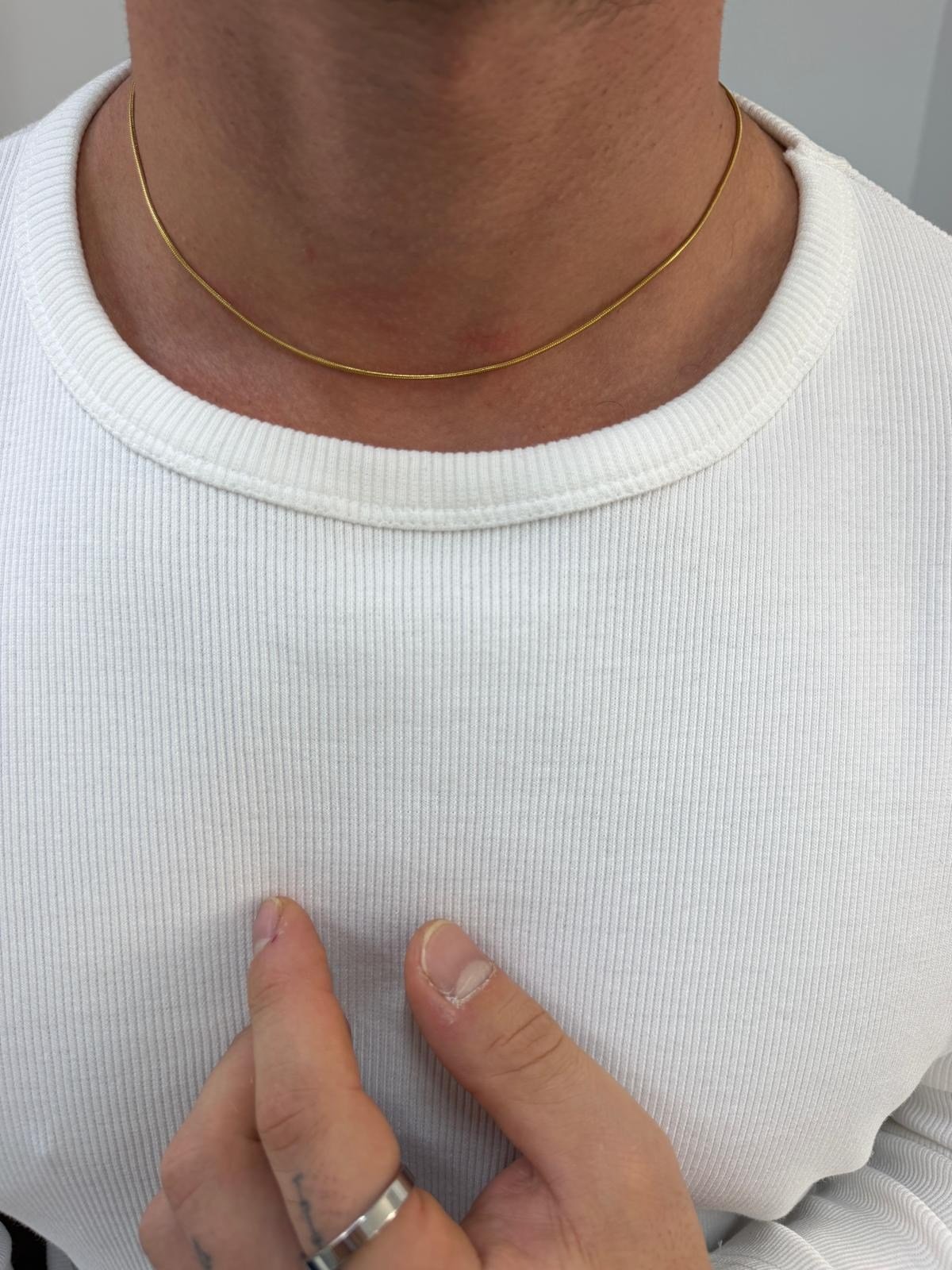 Gold Luna Kolye