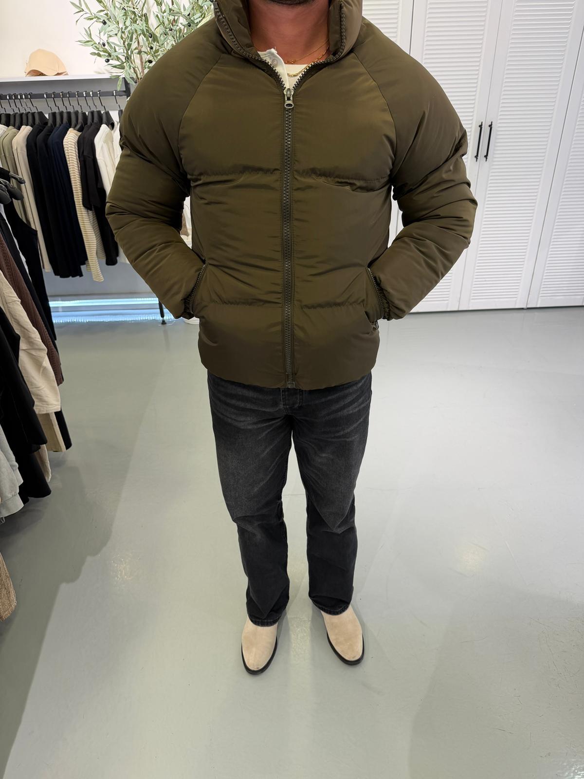 Haki Mr Şişme Mont