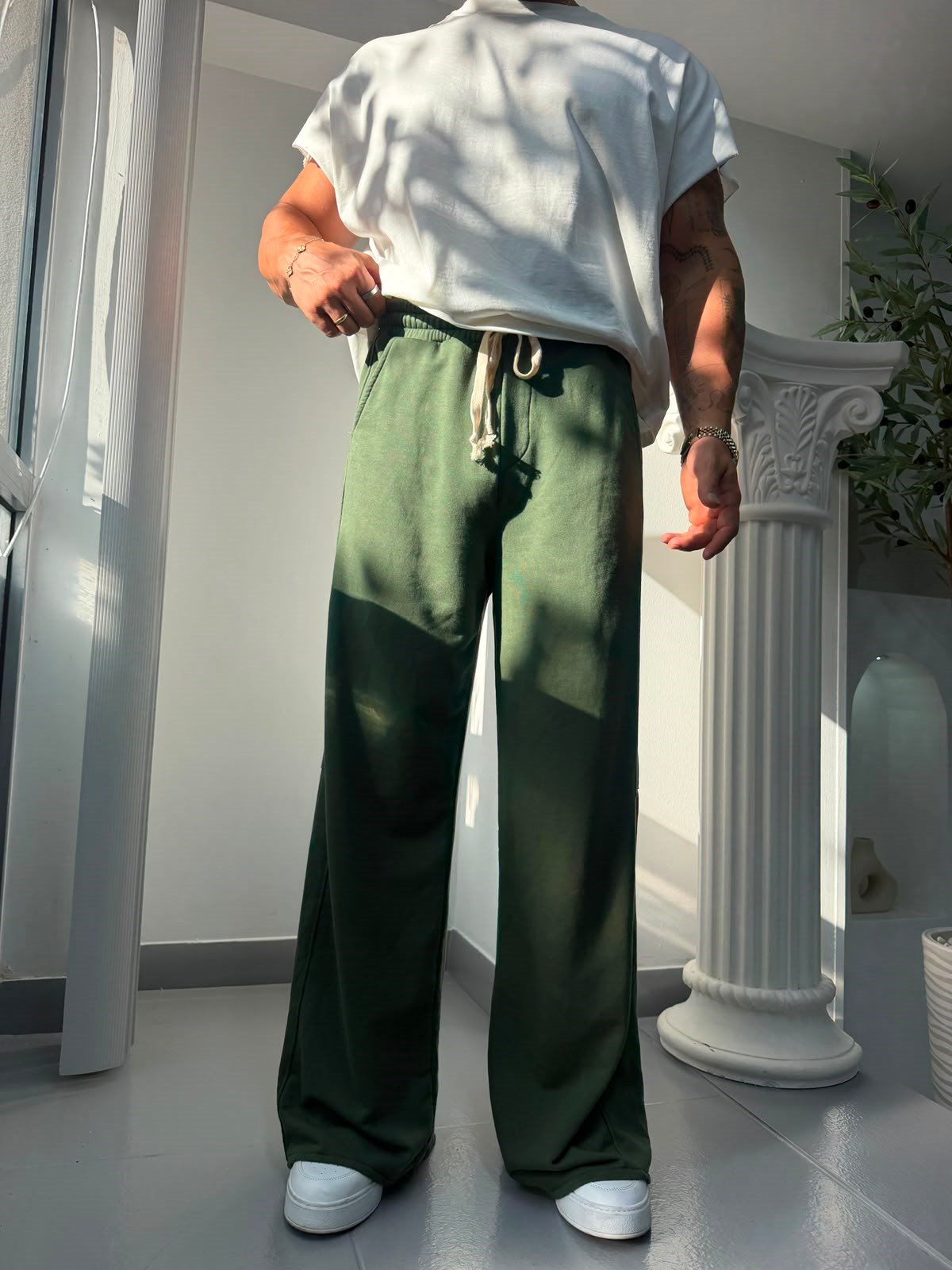 Haki RL Flow Baggy Eşofman