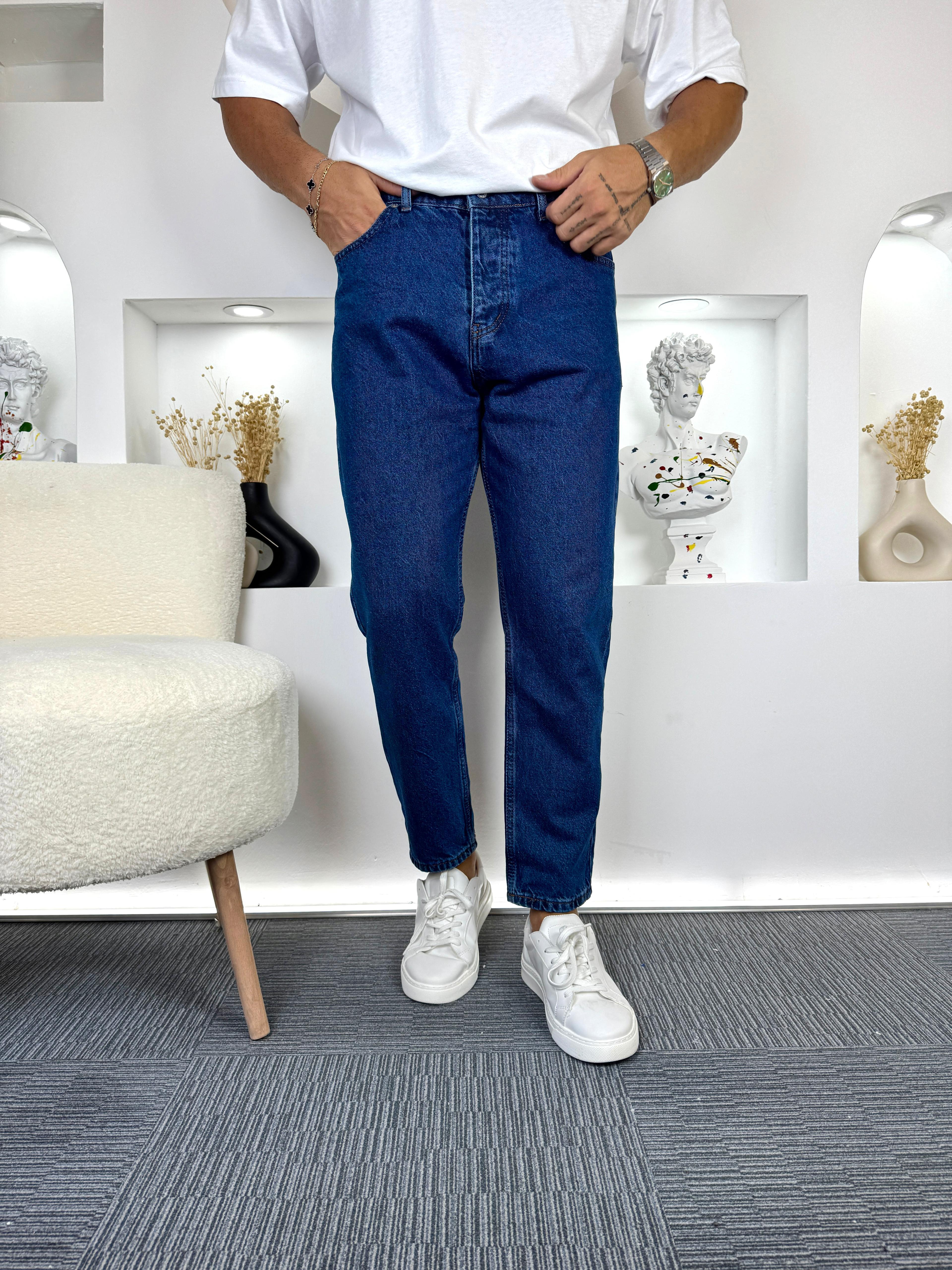 Koyu Mavi Boyfriend KP Jean