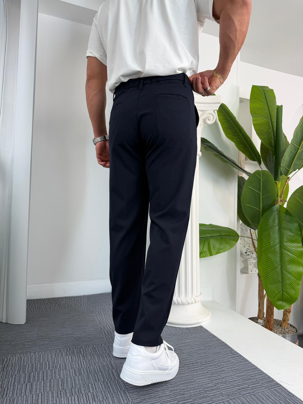 Lacivert Regular Kalıp LK Kumaş Pantolon