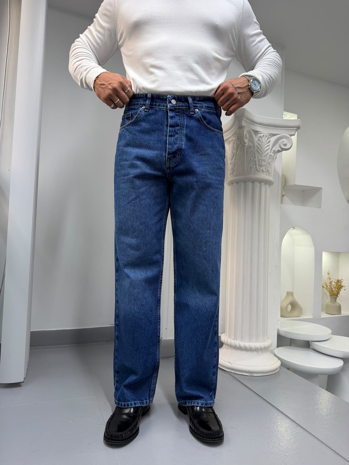Mavi GG Taşlamalı Basic Regular Jean