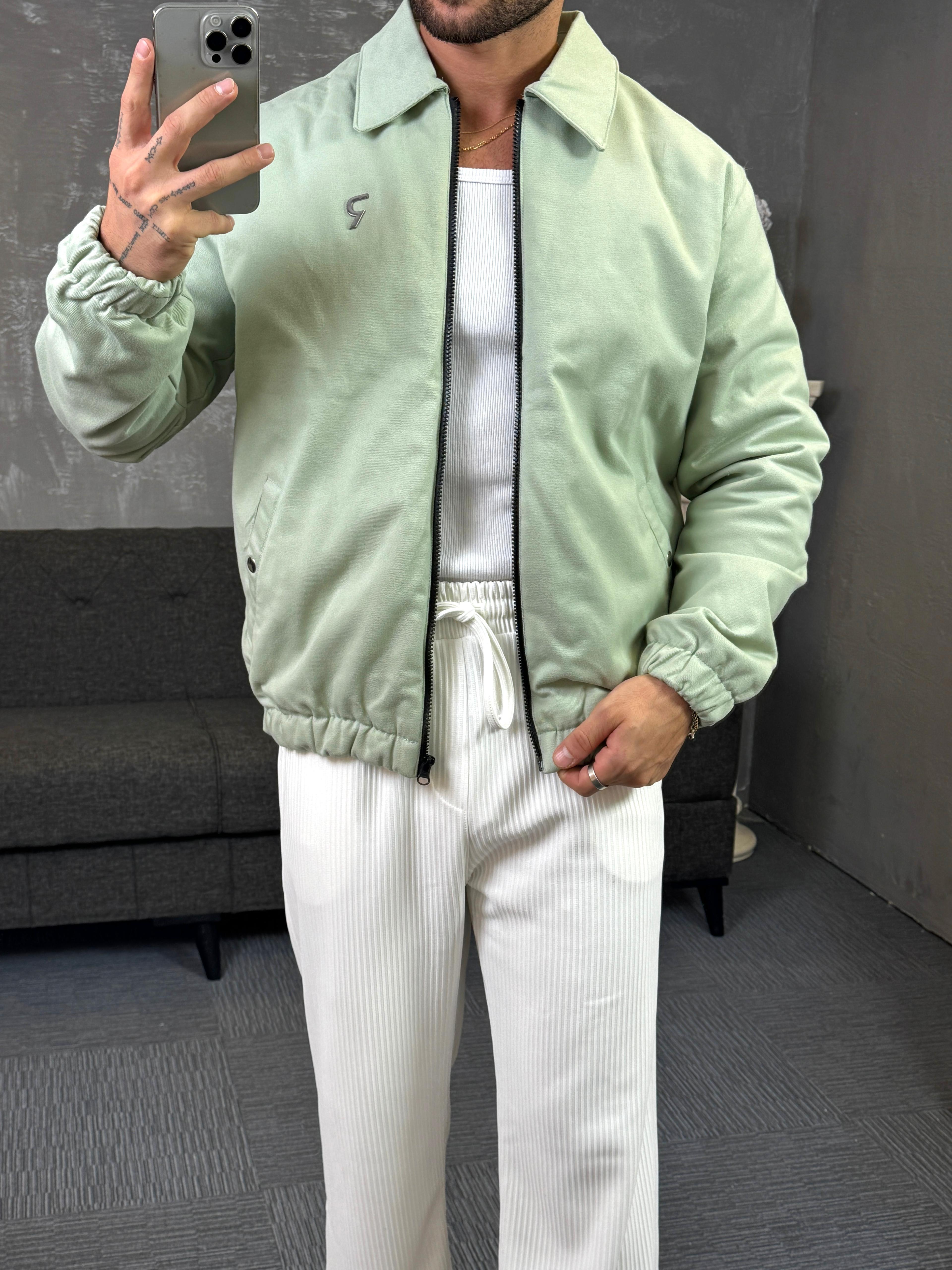 Mint RL Dolumlu Gabardin Ceket