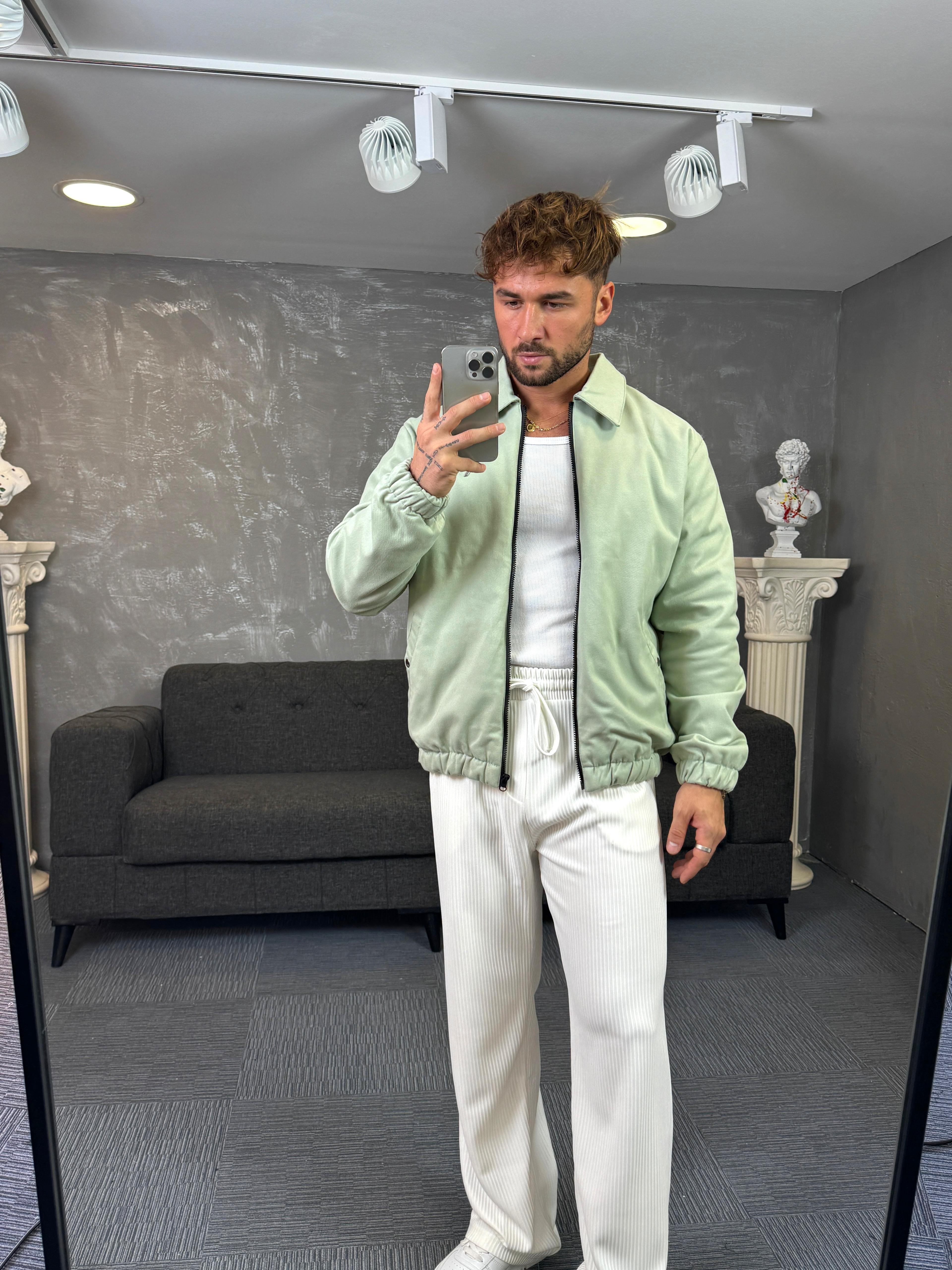 Mint RL Dolumlu Gabardin Ceket
