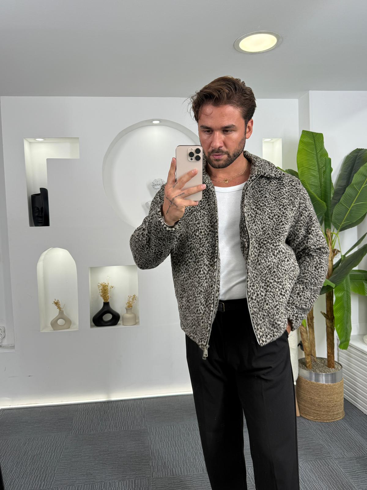Pars Desen Crop Fit Mont