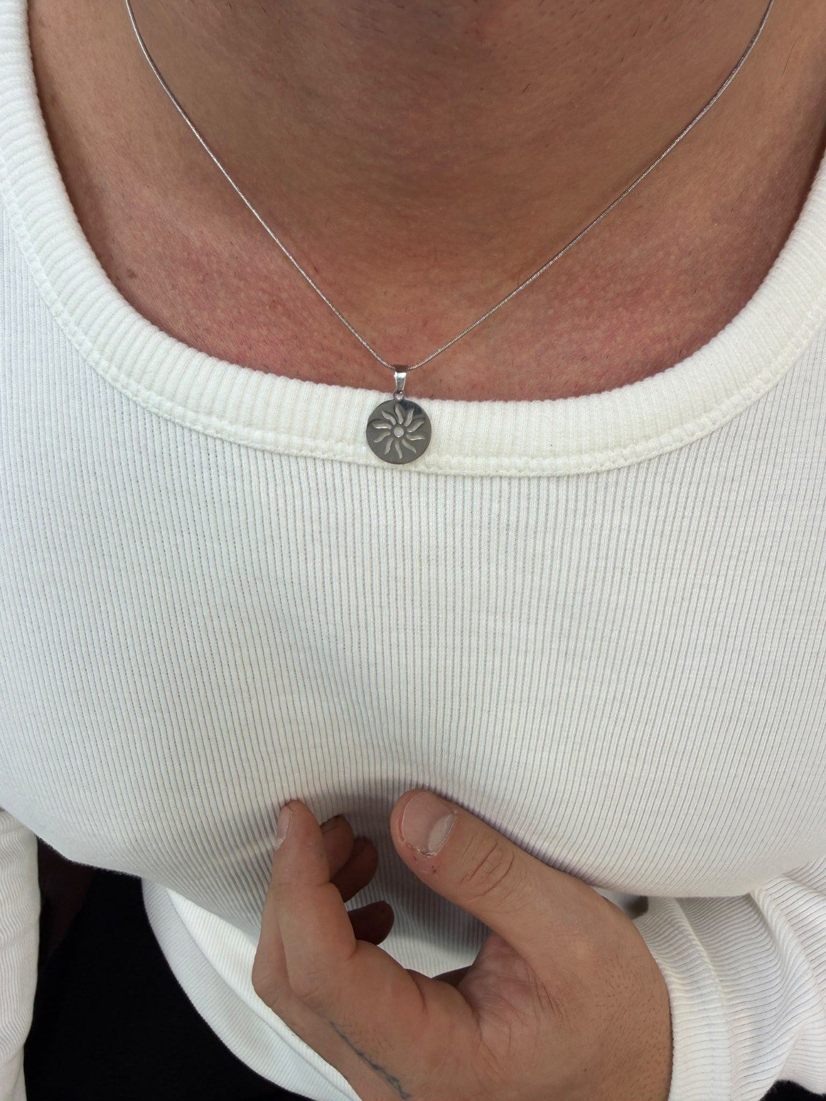 Silver Sun Mira Kolye