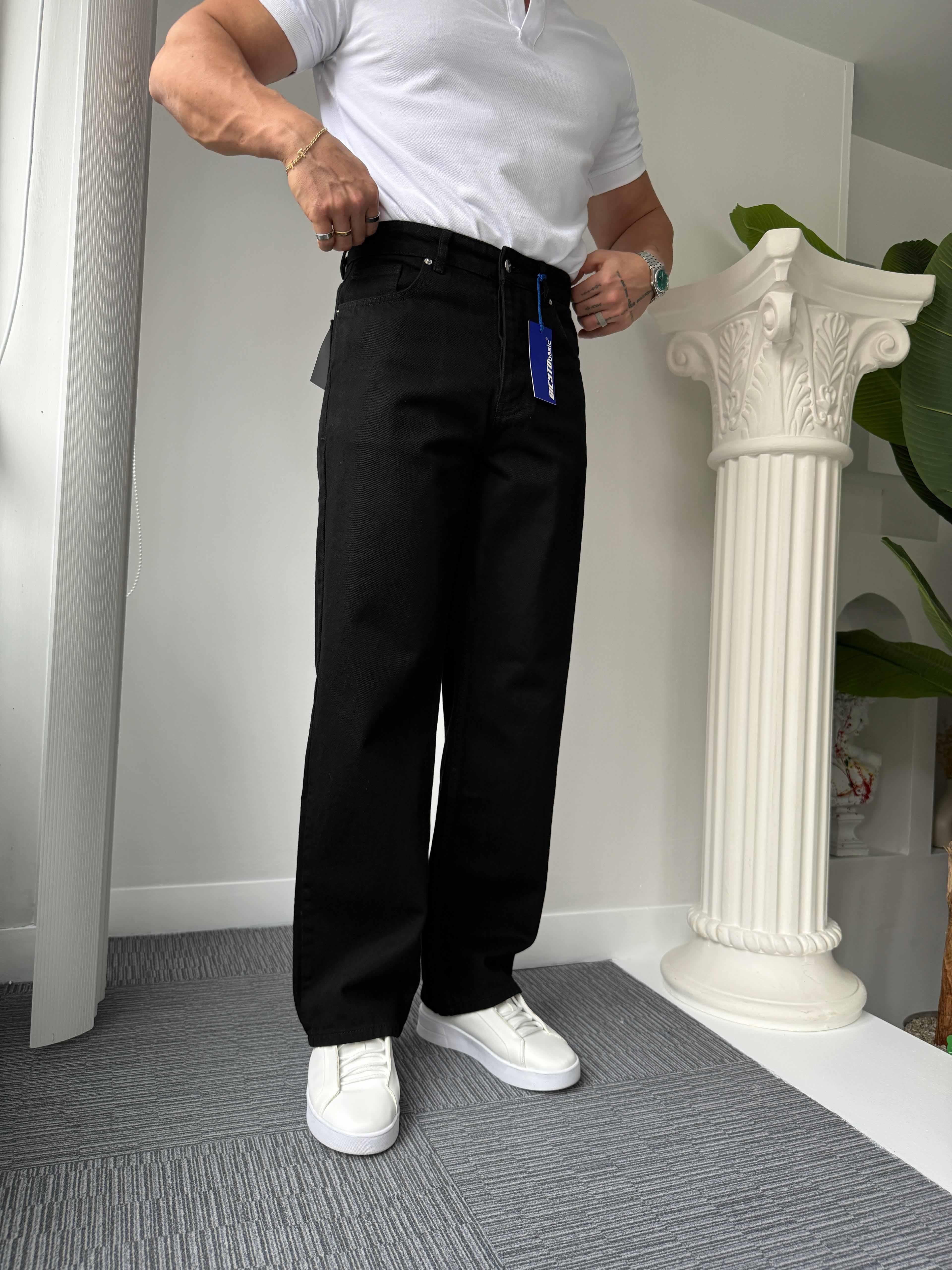 Siyah GG Basic Regular Jean