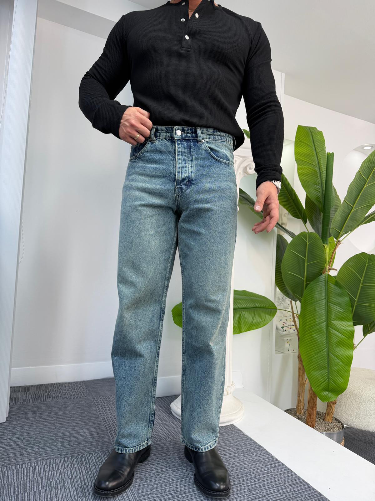 Yeşil Tint GG Basic Regular Jean