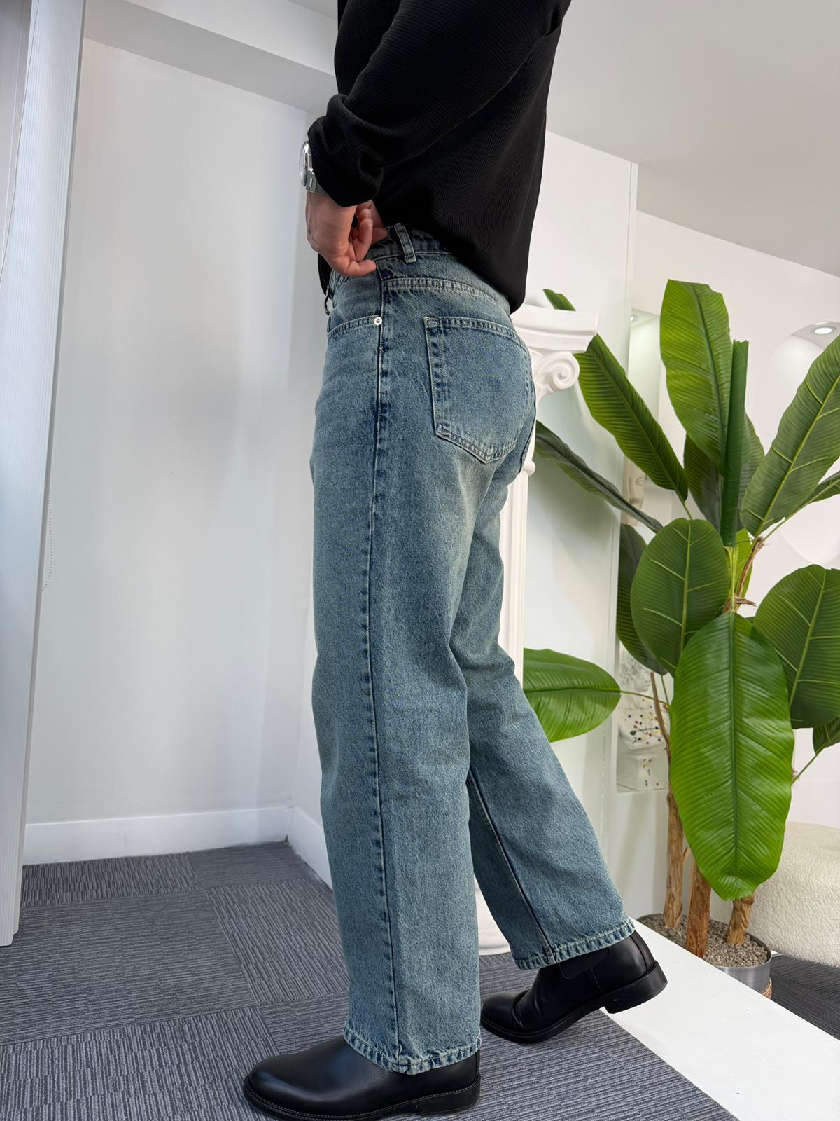 Yeşil Tint GG Basic Regular Jean