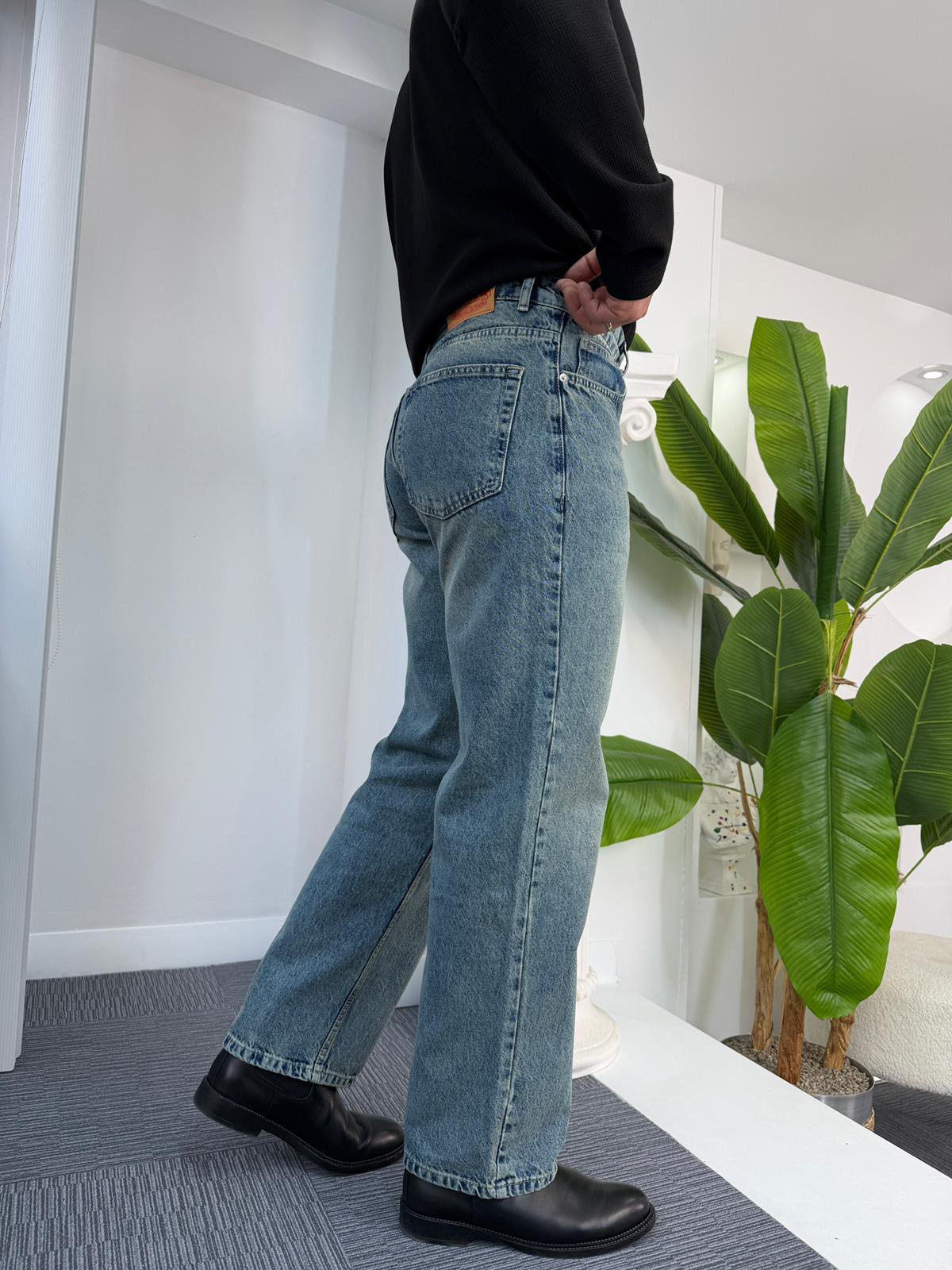 Yeşil Tint GG Basic Regular Jean