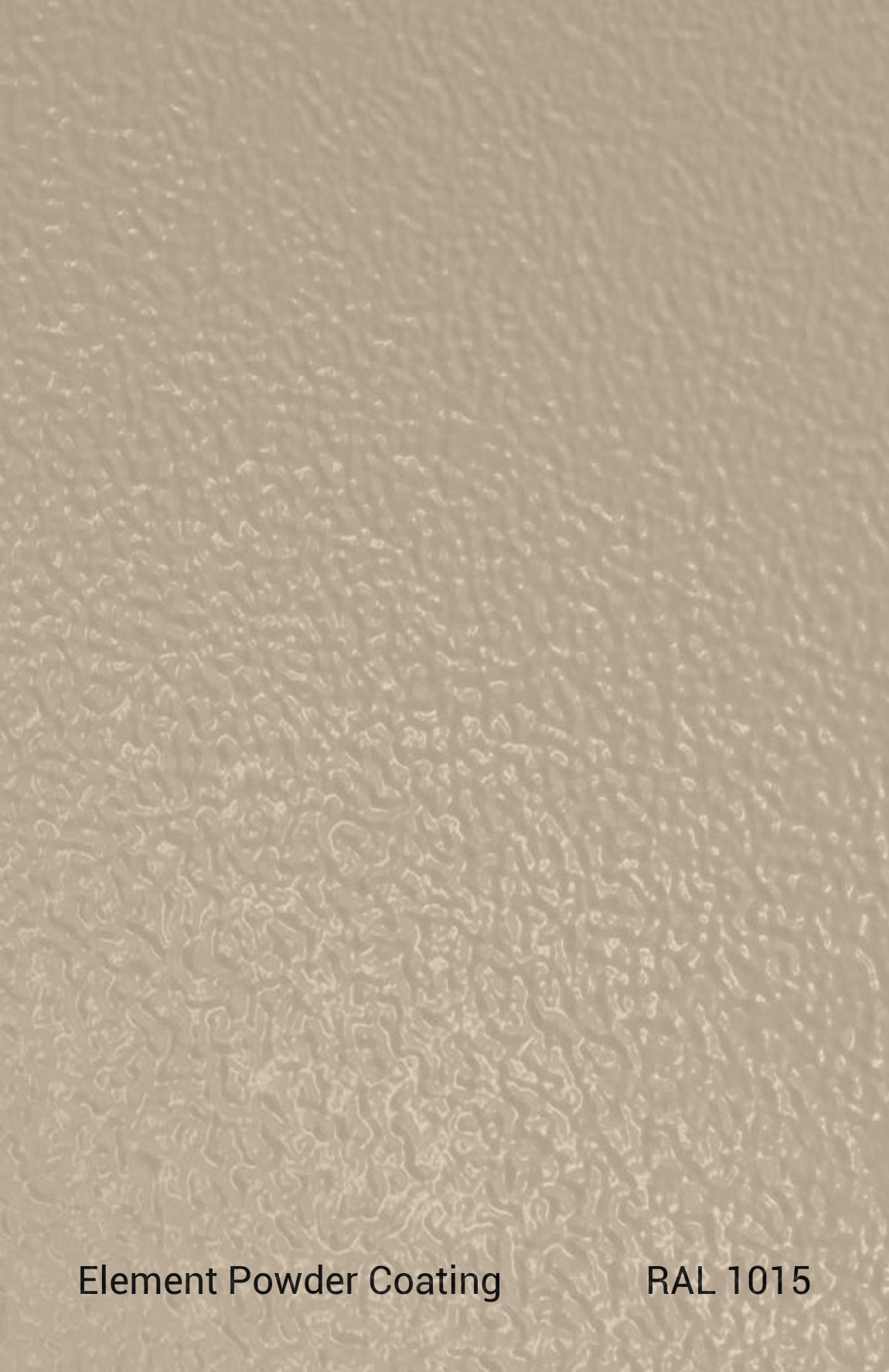 PE TGIC RAL 1015 PÜTÜRLÜ