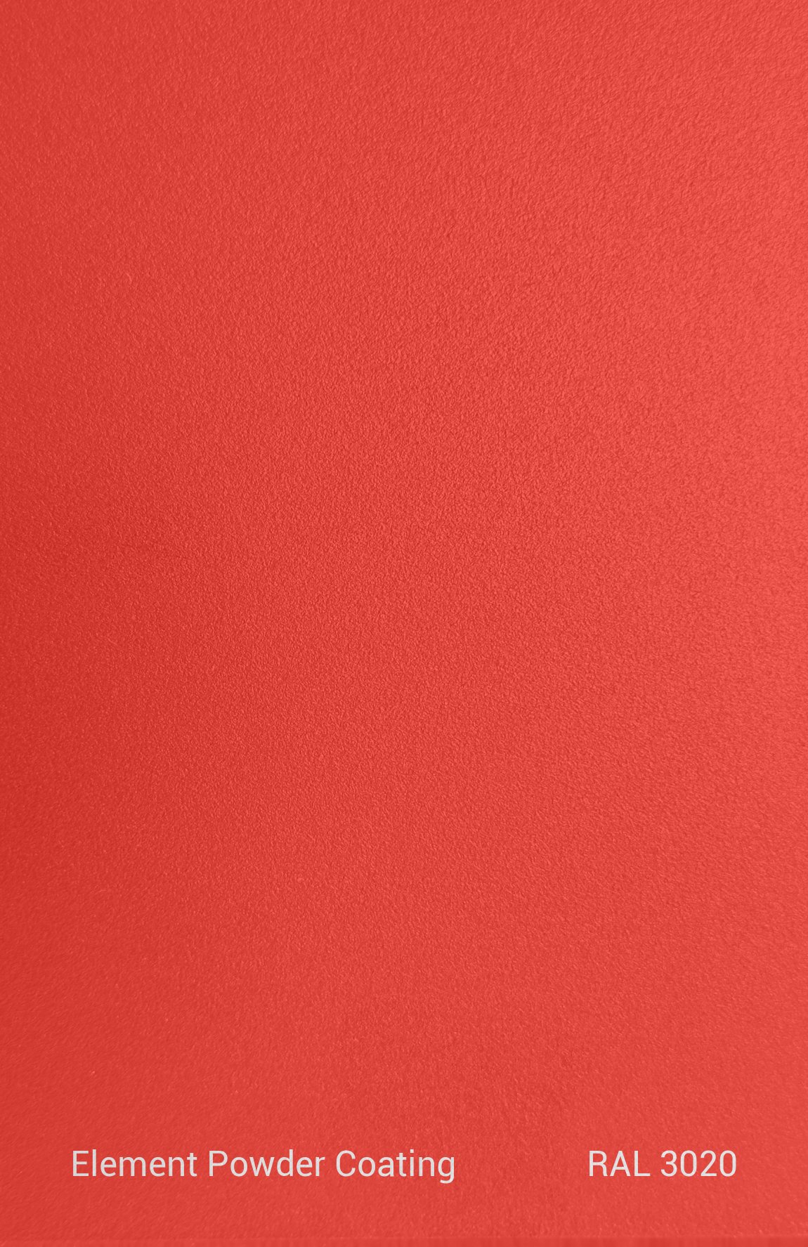 PE TGIC RAL 3020 TEXTURE