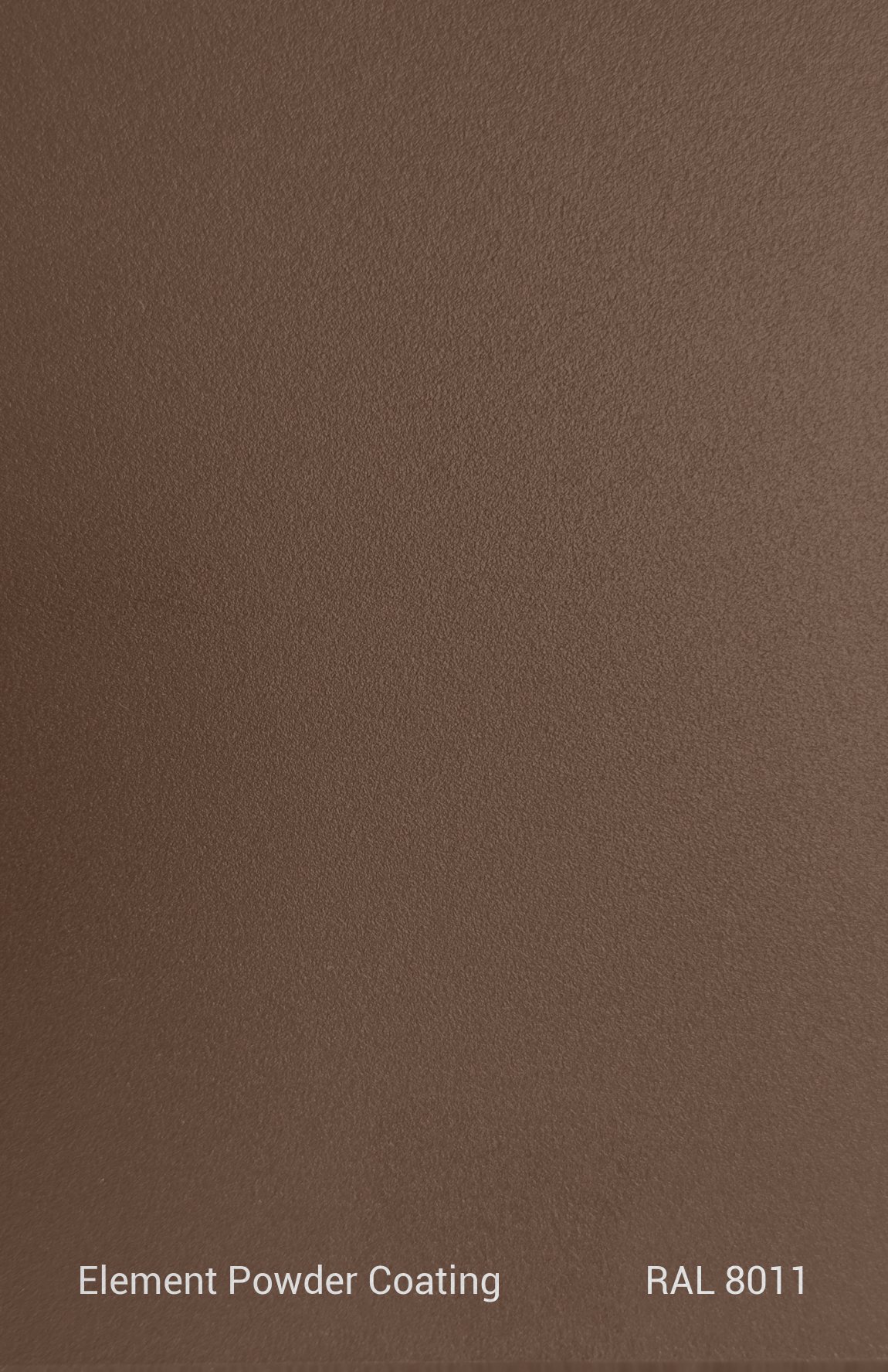 PE TGIC RAL 8011 TEXTURE