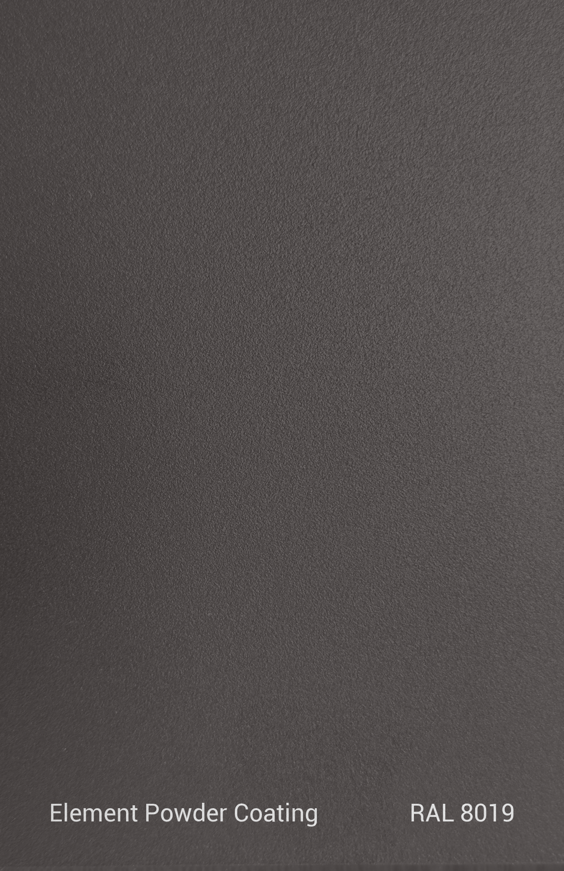 PE TGIC RAL 8019 TEXTURE