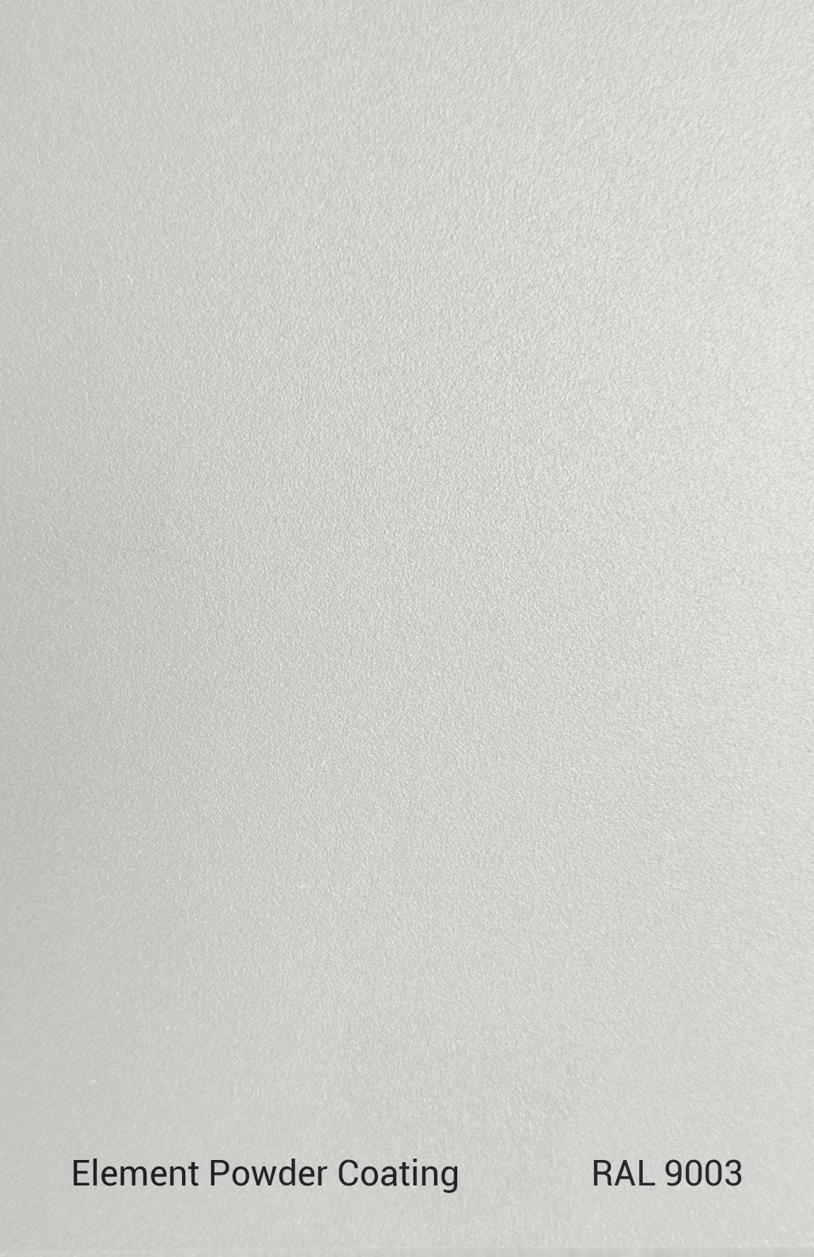 PE TGIC RAL 9003 TEXTURE